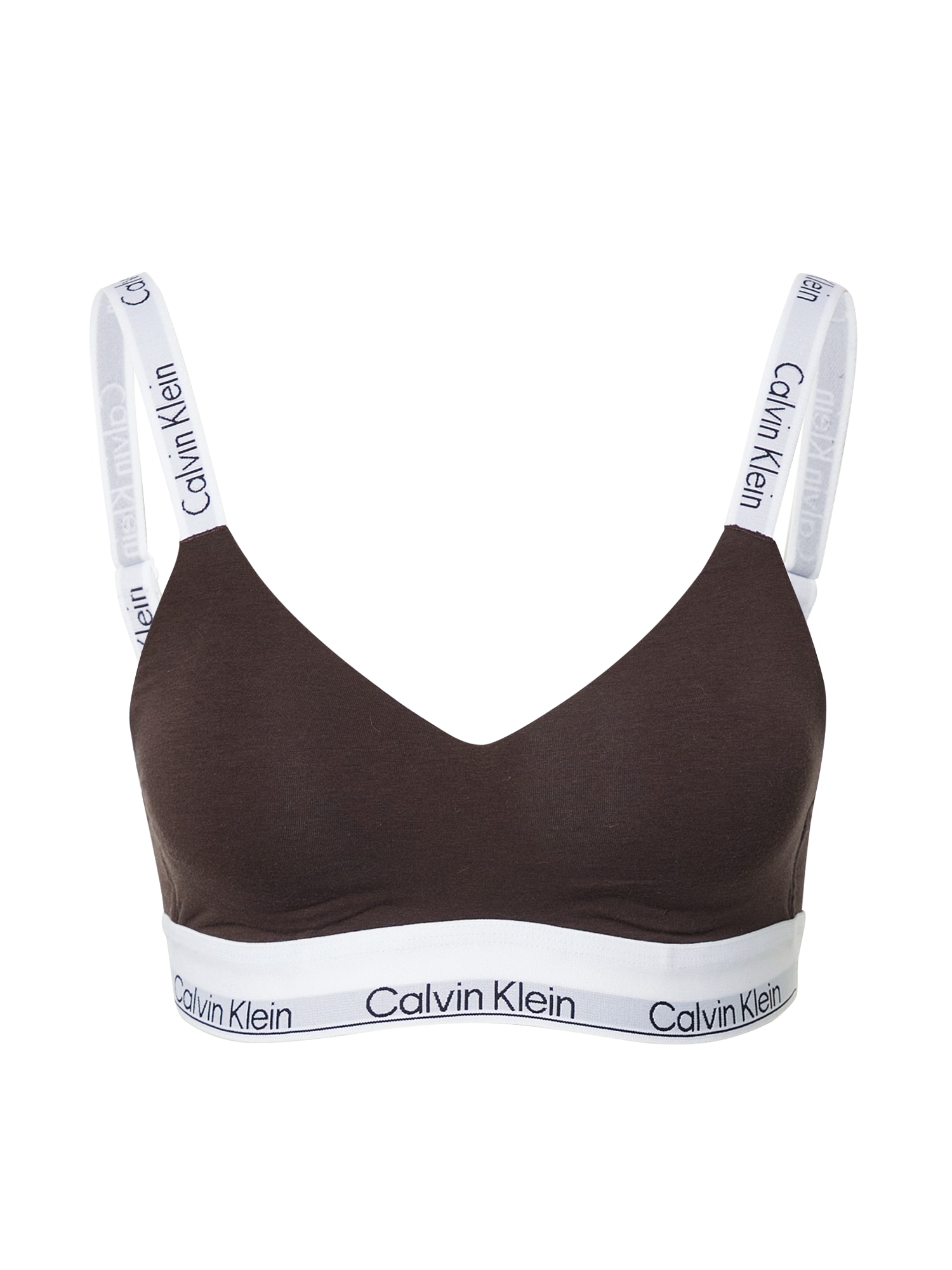 Calvin Klein Underwear Nedrček  rjava / siva / črna / bela