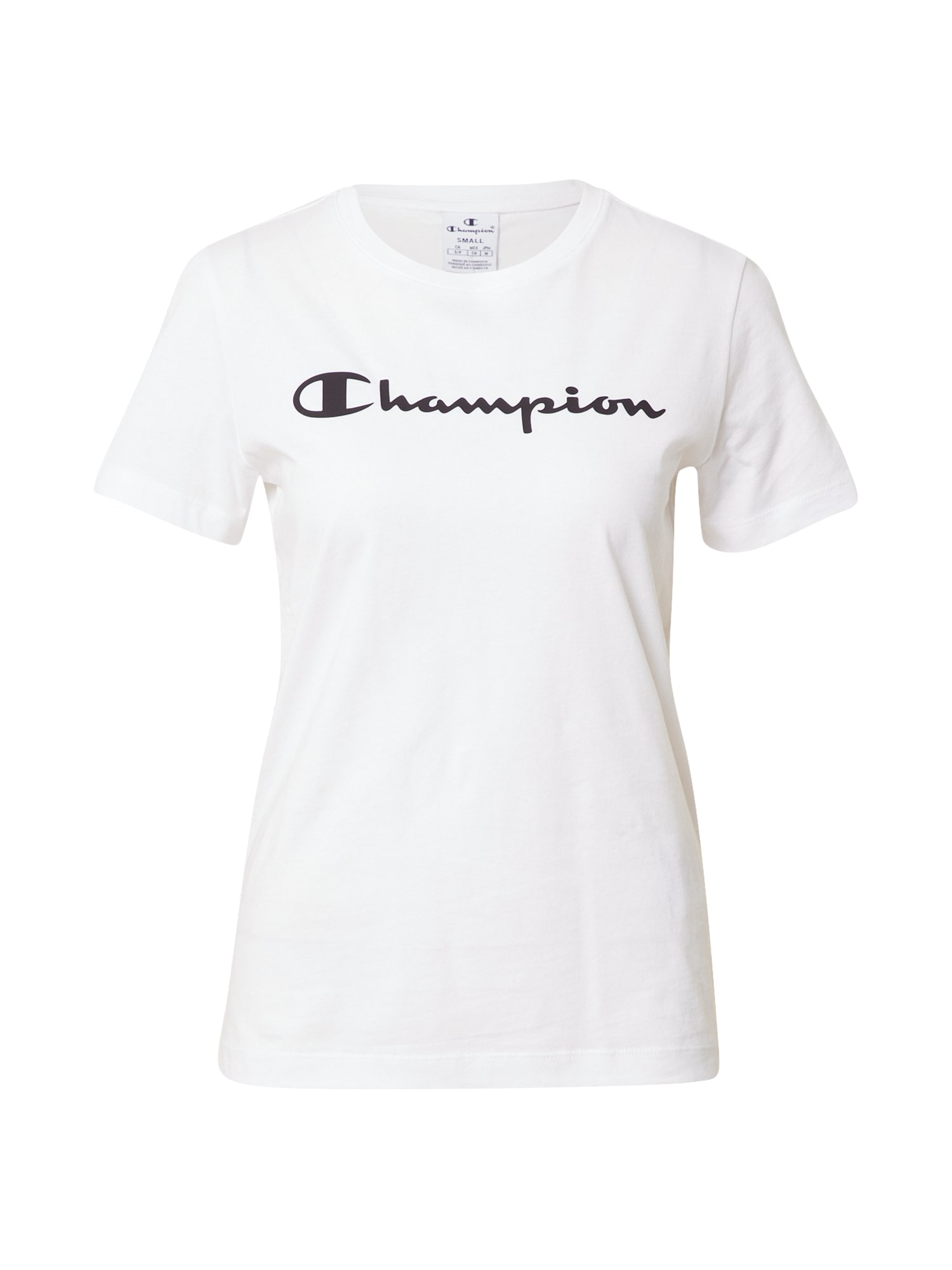 Champion Authentic Athletic Apparel Majica  črna / bela