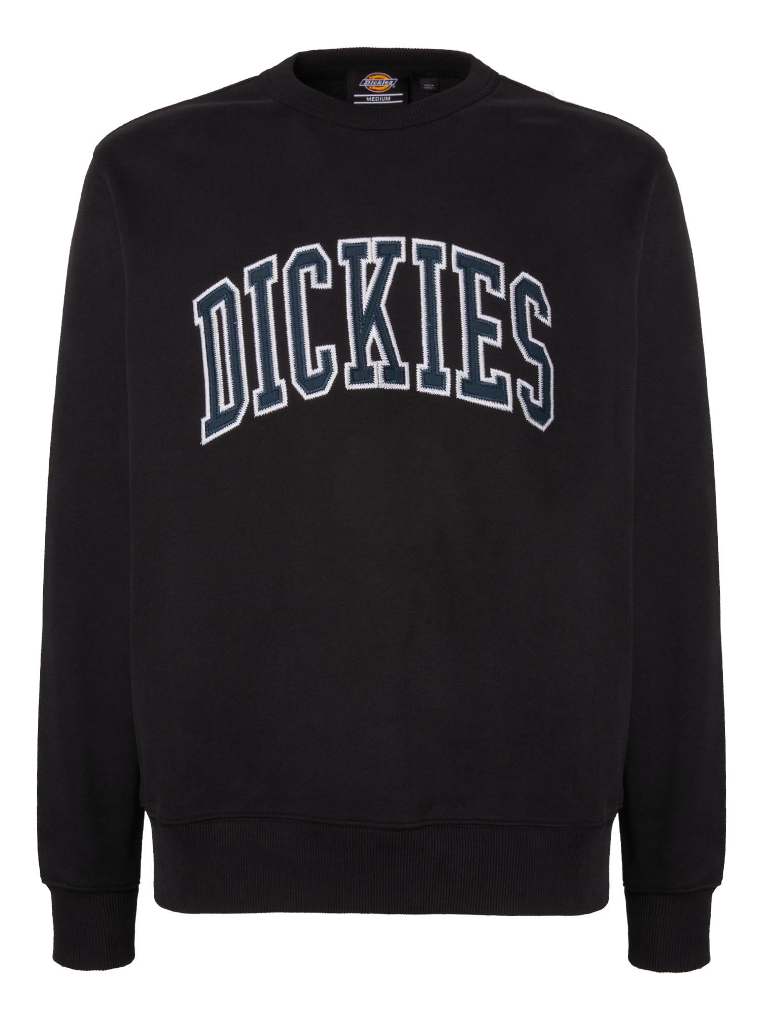 DICKIES Majica 'AITKIN'  črna / bela