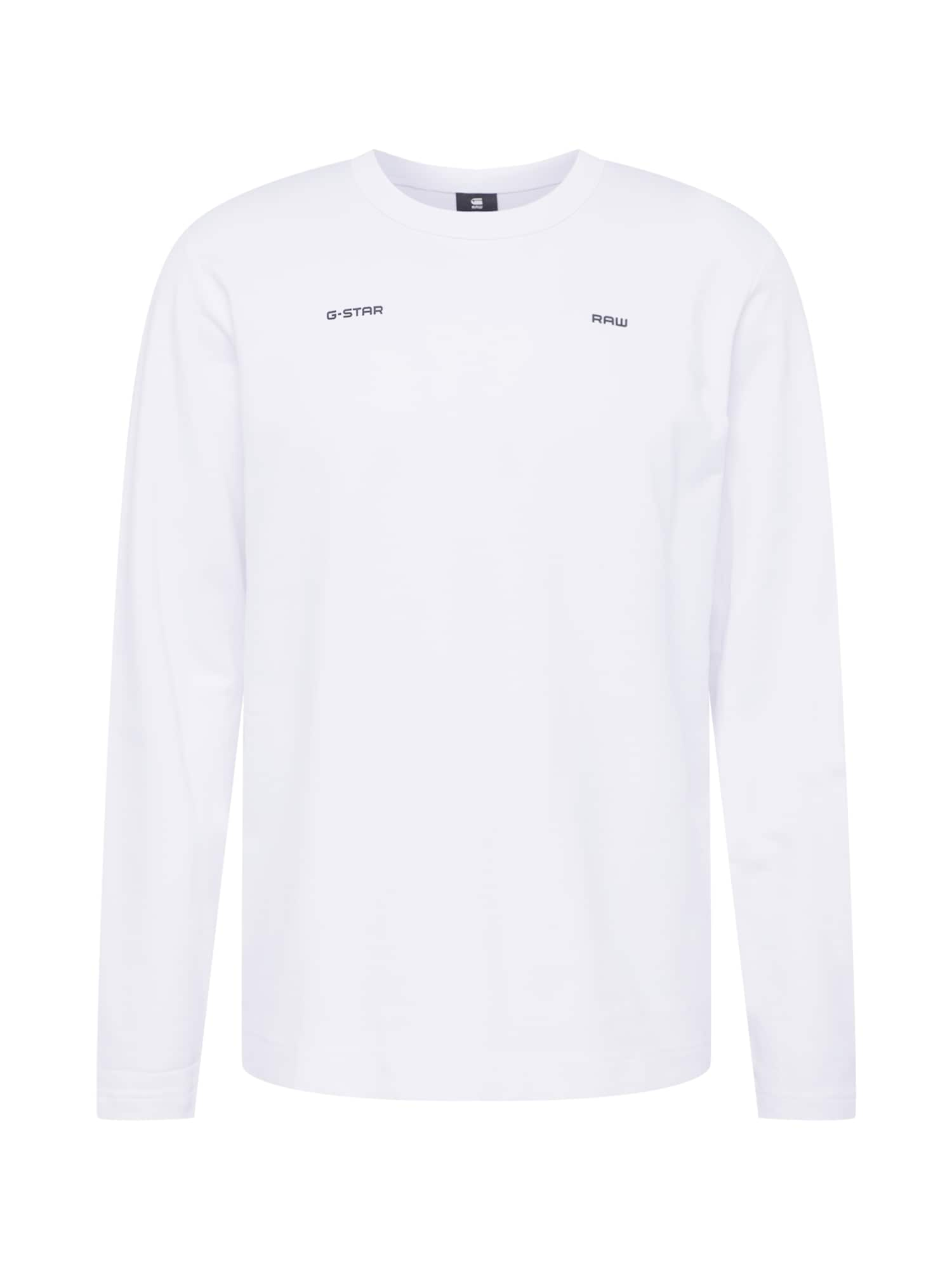 G-Star RAW Majica 'Tweeter'  mornarska / bela