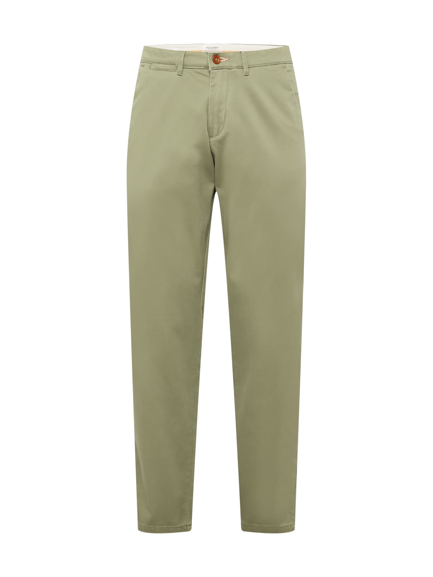 JACK & JONES Chino hlače 'OLLIE'  oliva