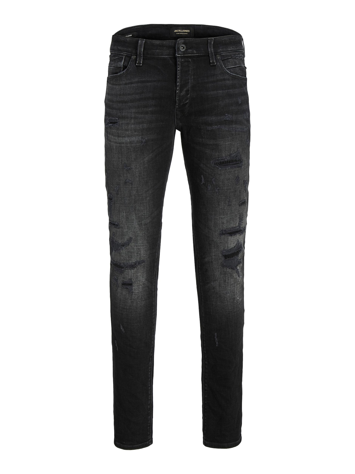 JACK & JONES Kavbojke 'Glenn Blair'  črn denim