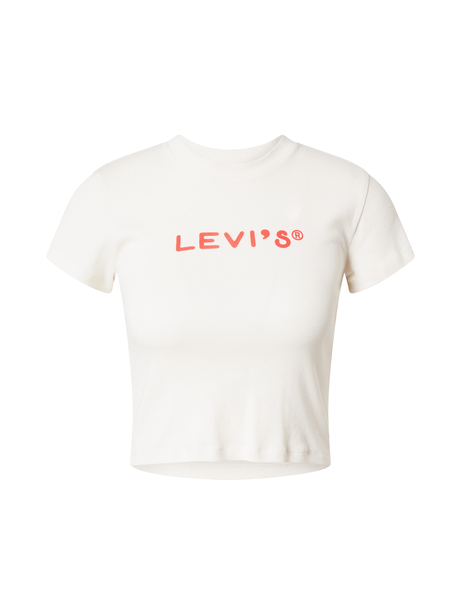 LEVI'S Majica  kremna / svetlo rdeča