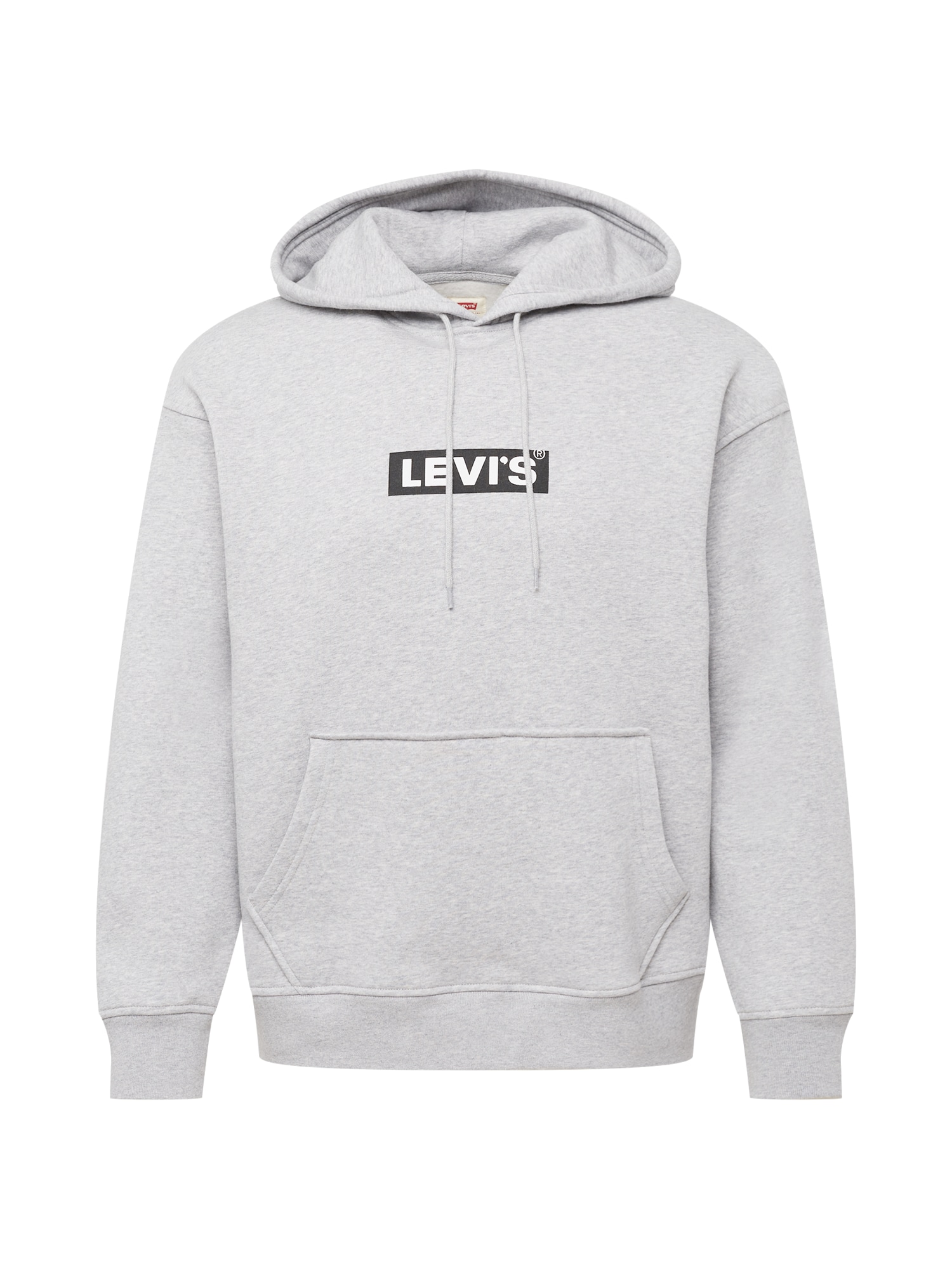 LEVI'S Majica  pegasto siva / črna / bela