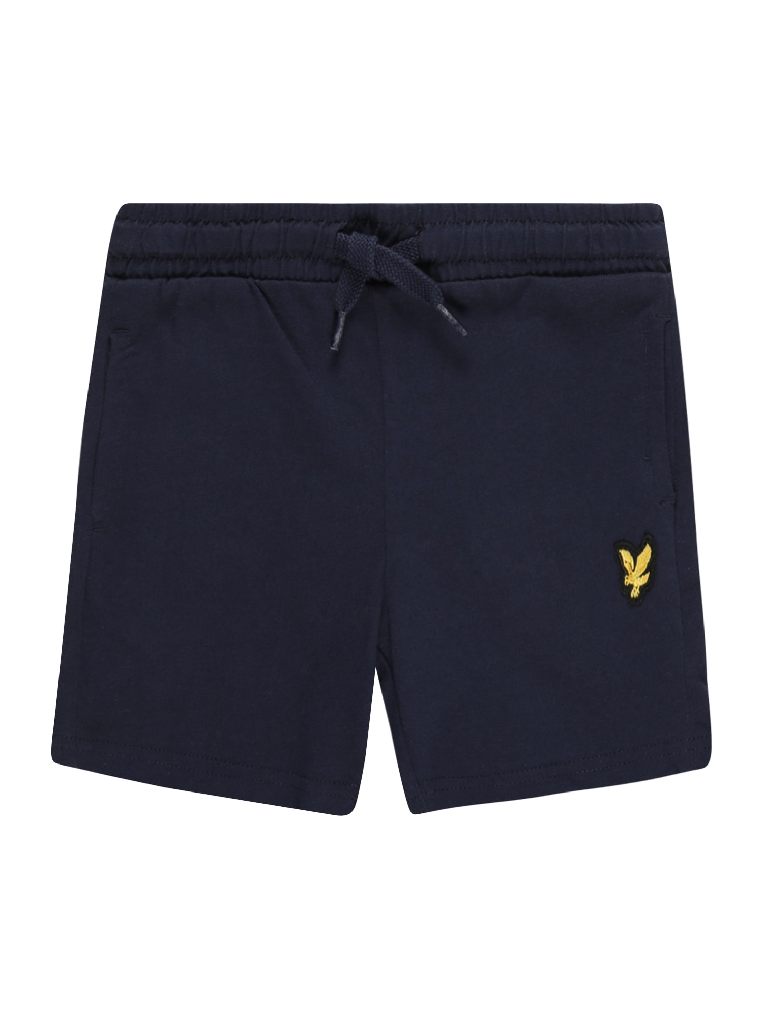 Lyle & Scott Hlače  mornarska / rumena