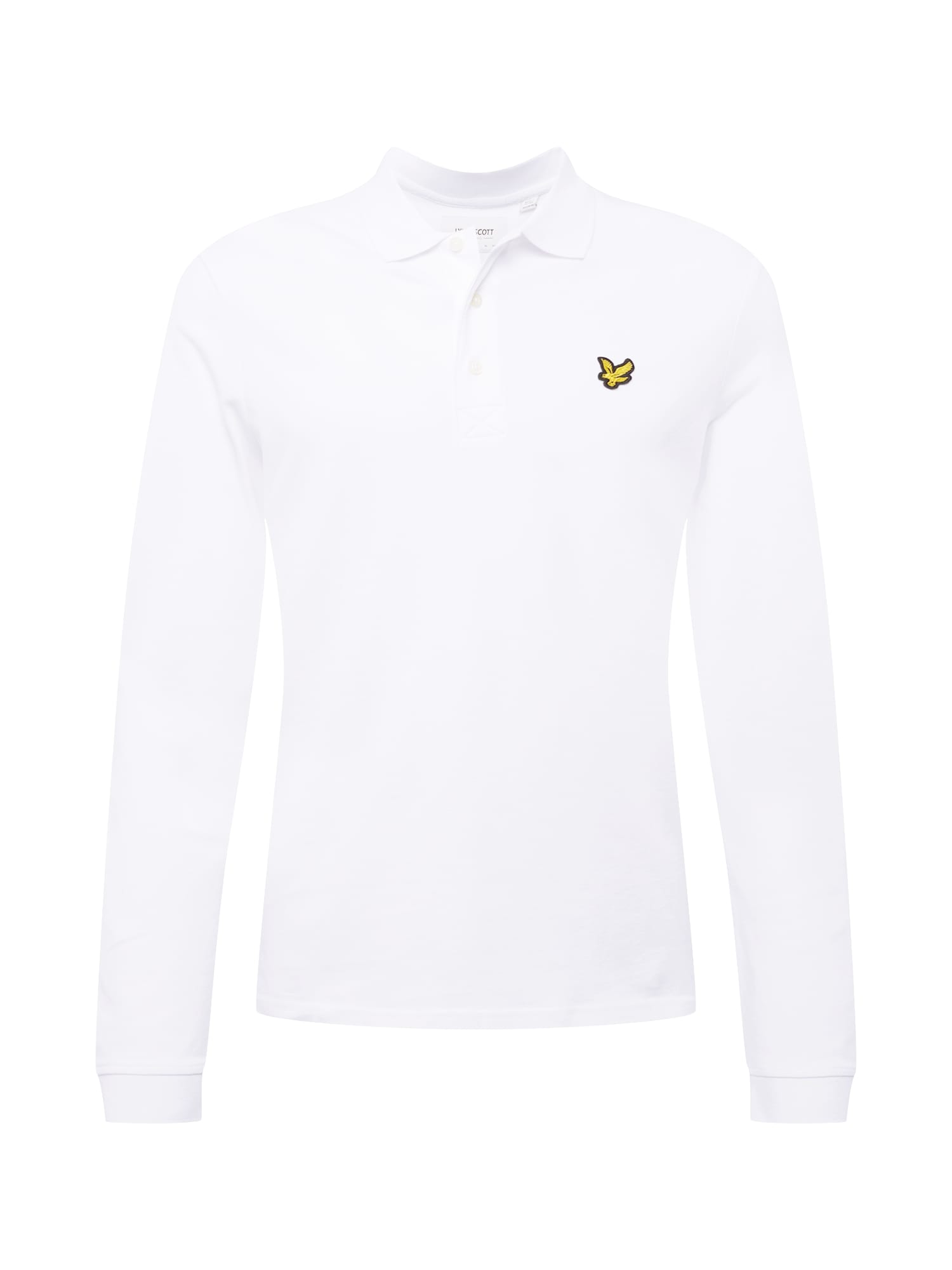 Lyle & Scott Majica  rumena / črna / bela