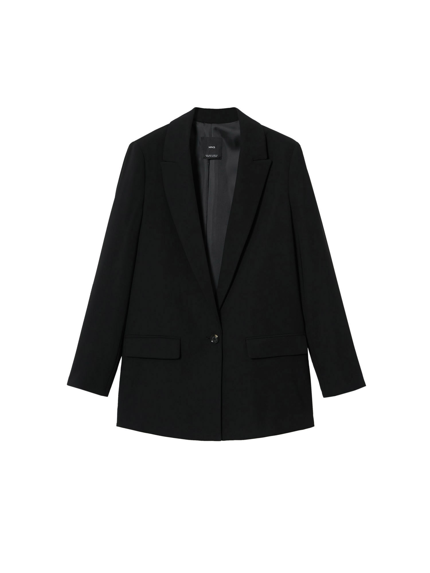 MANGO Blazer 'ELEONOR'  črna