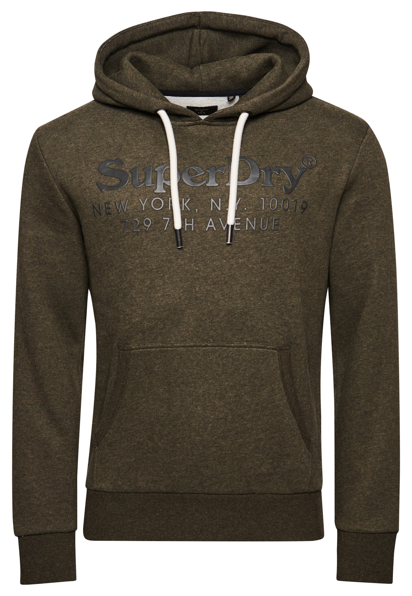 Superdry Majica 'Venue'  kaki / črna / bela