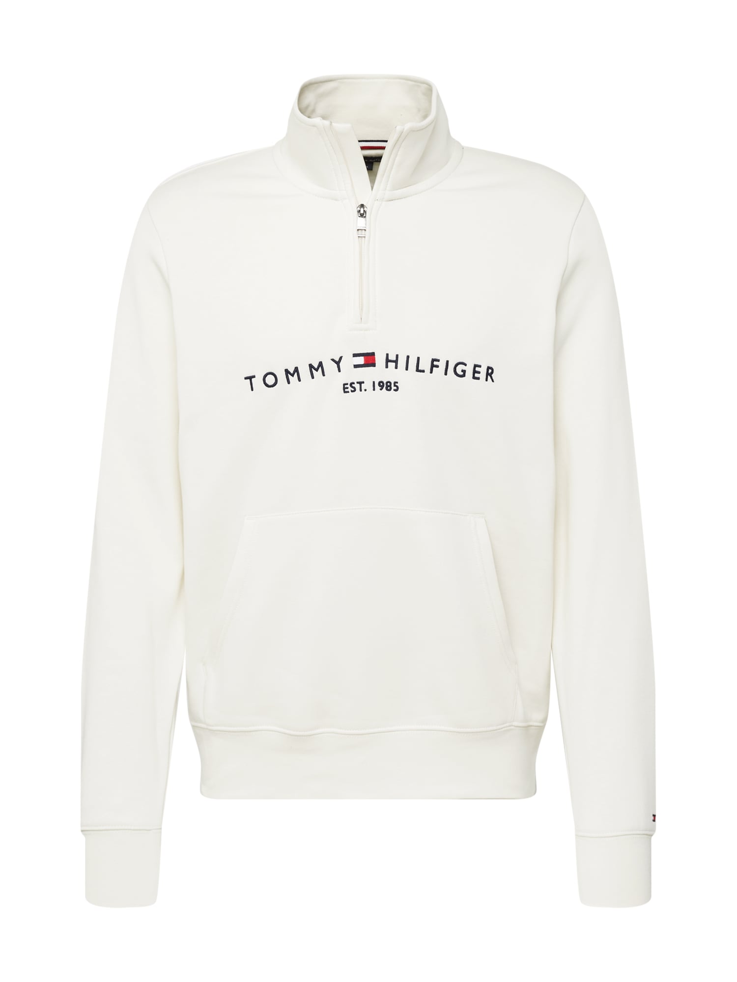 TOMMY HILFIGER Majica  mornarska / rdeča / bela