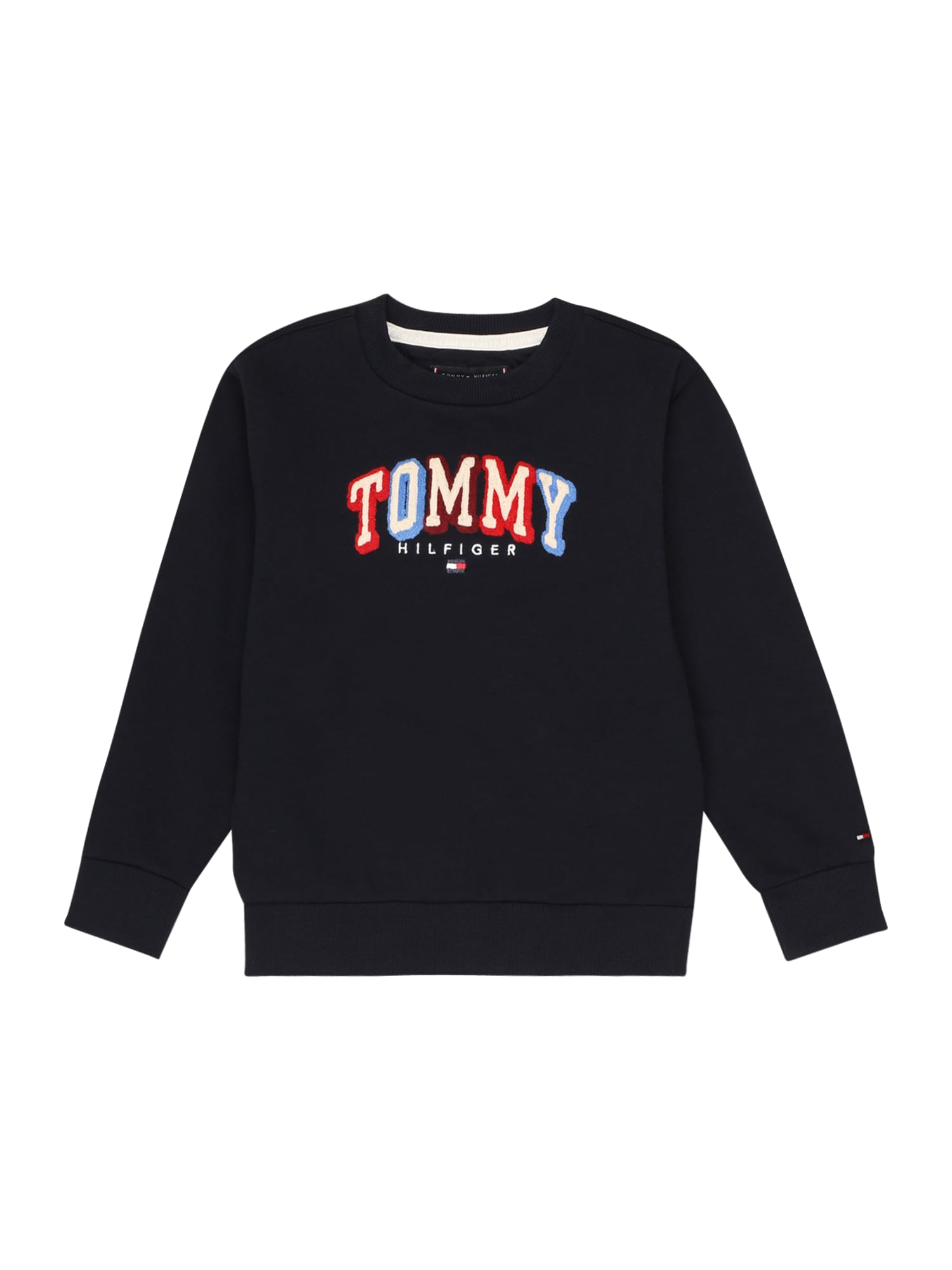 TOMMY HILFIGER Majica  nočno modra / mešane barve