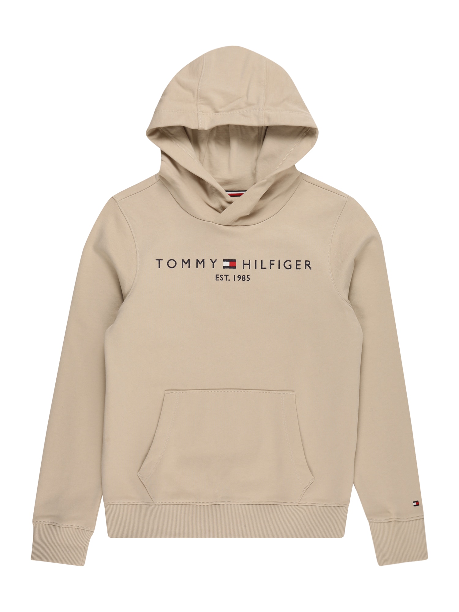 TOMMY HILFIGER Majica  pesek / rdeča / črna / bela