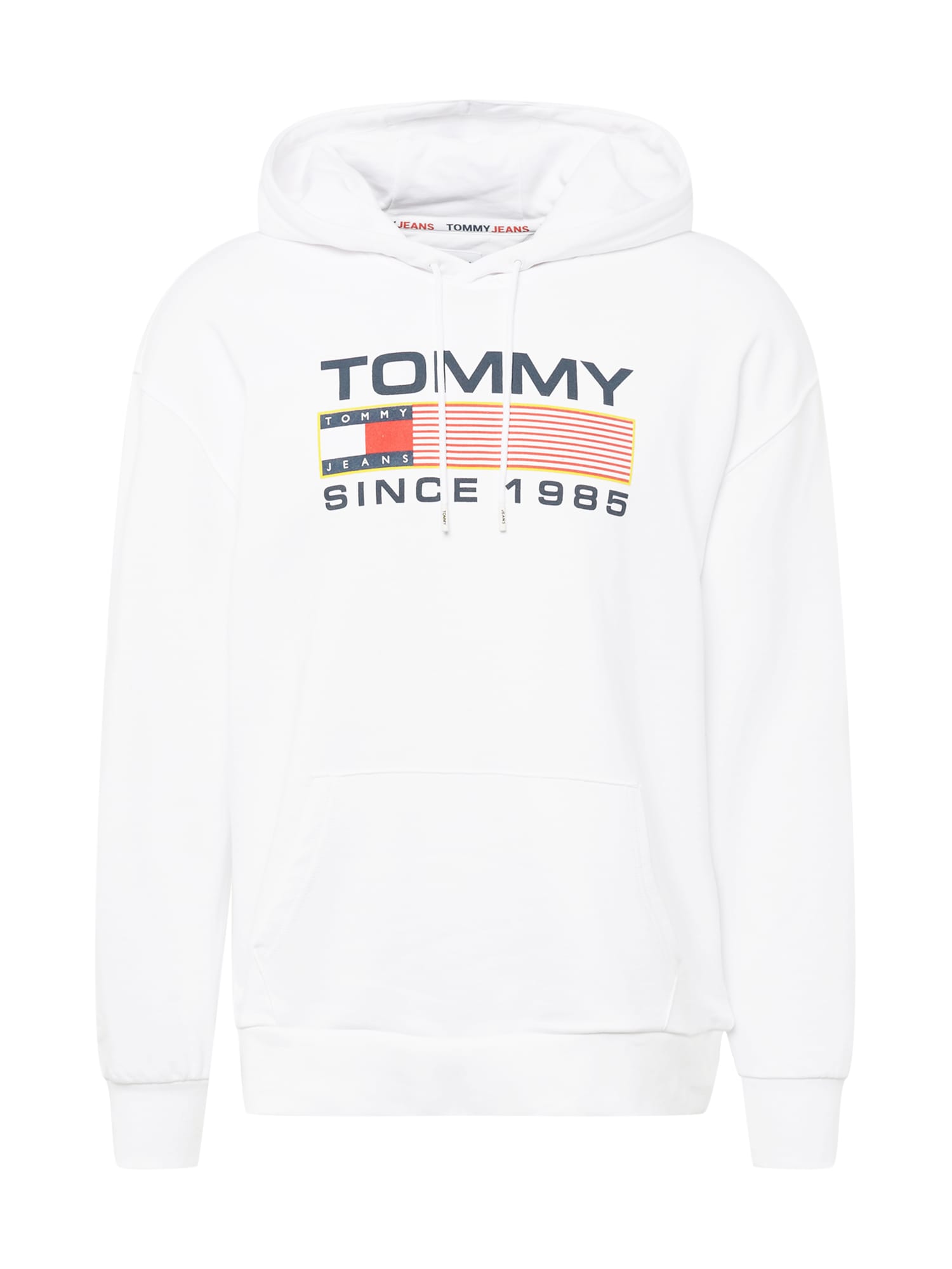 Tommy Jeans Majica  mornarska / rumena / rdeča / bela