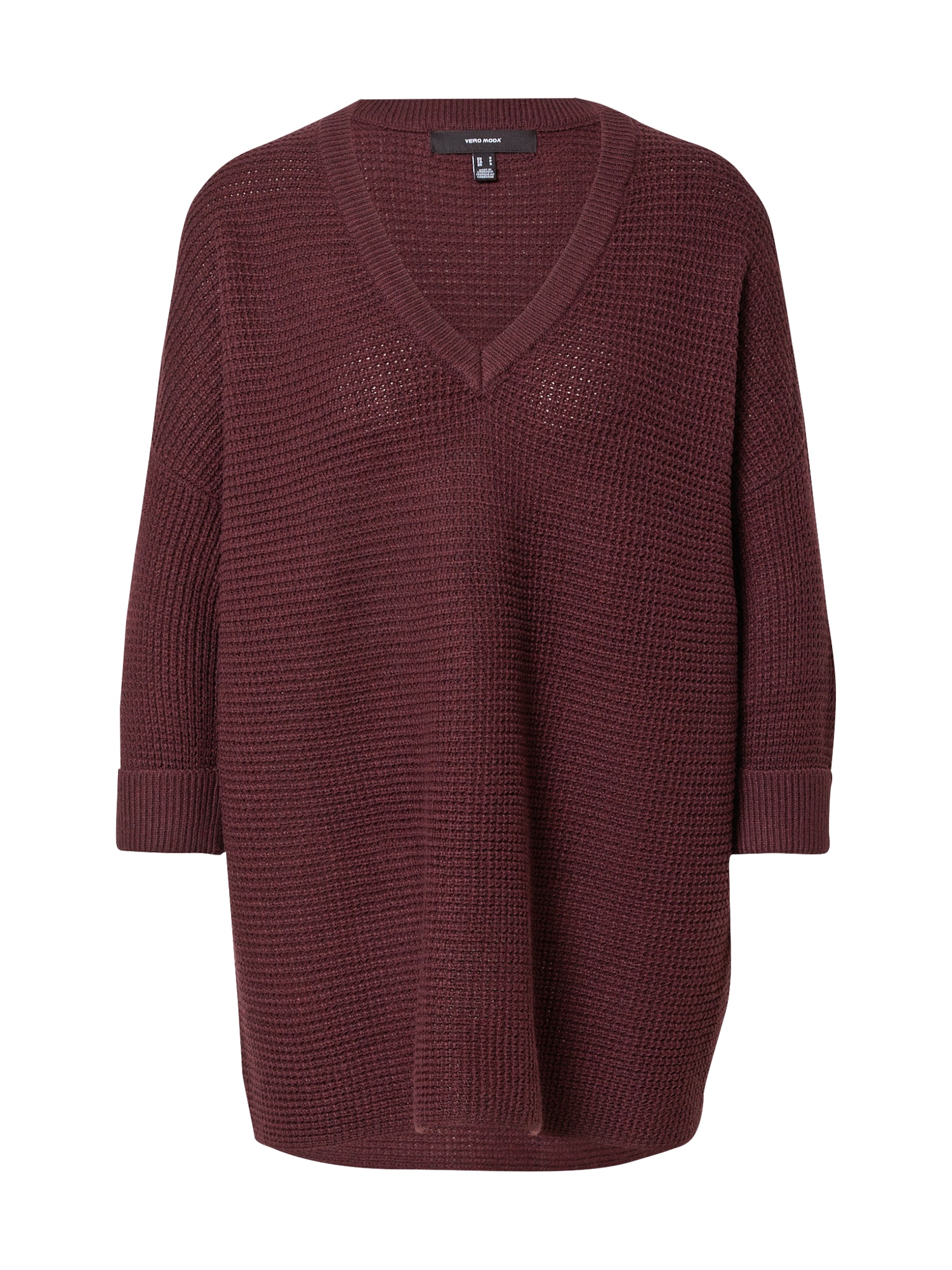 VERO MODA Pulover  bordo