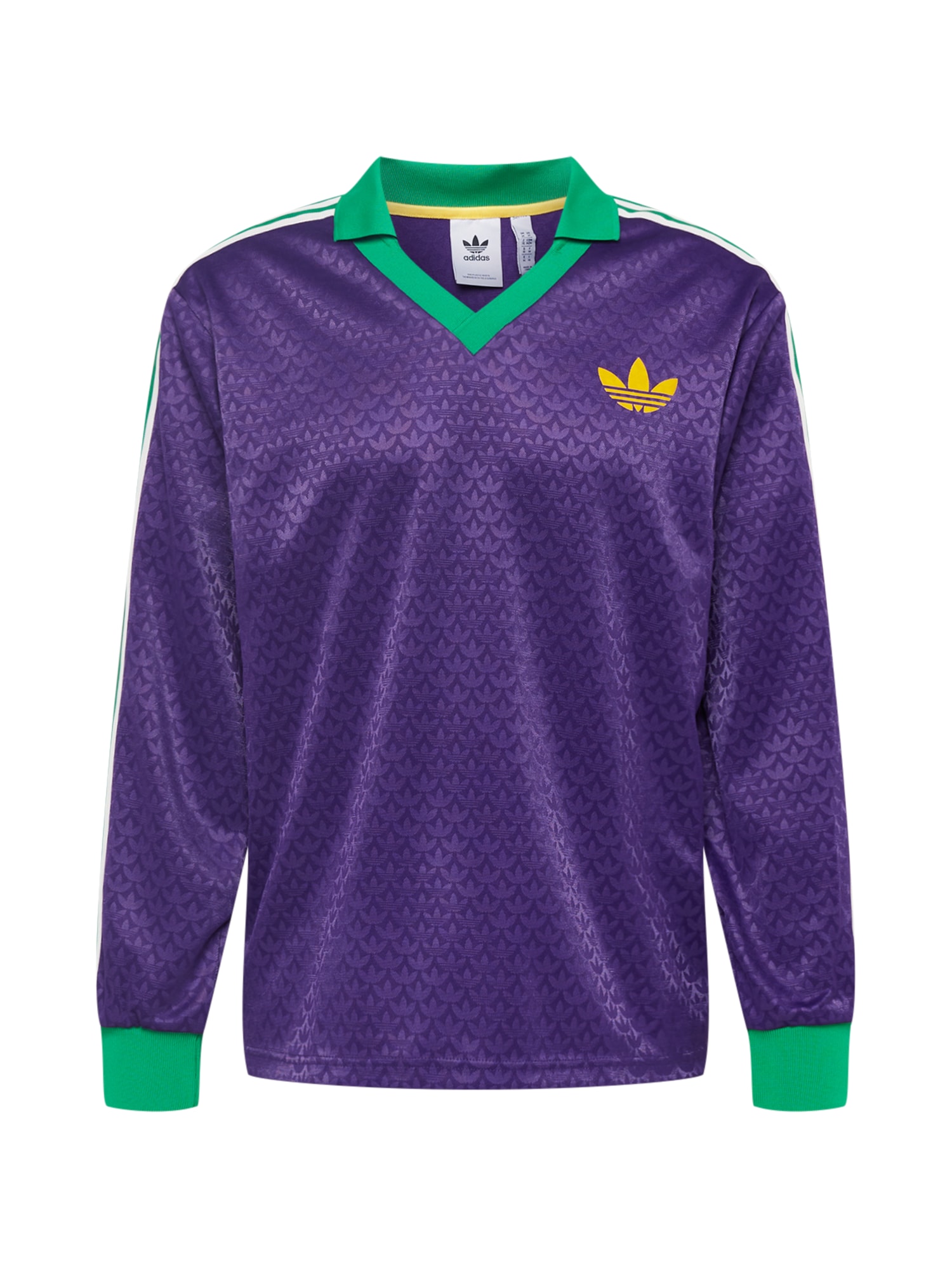 ADIDAS ORIGINALS Majica  rumena / svetlo zelena / temno liila / bela