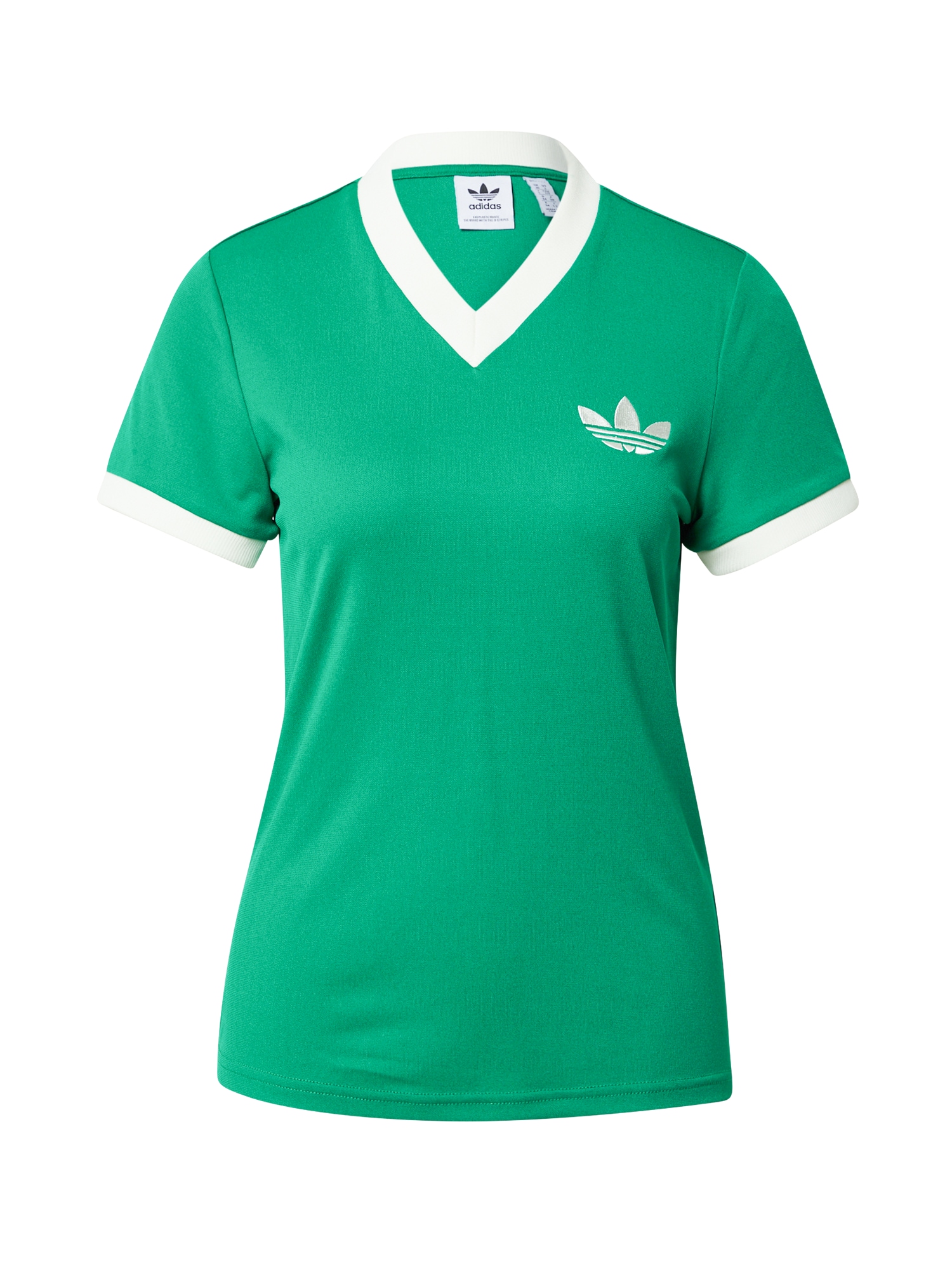 ADIDAS ORIGINALS Majica  travnato zelena / bela