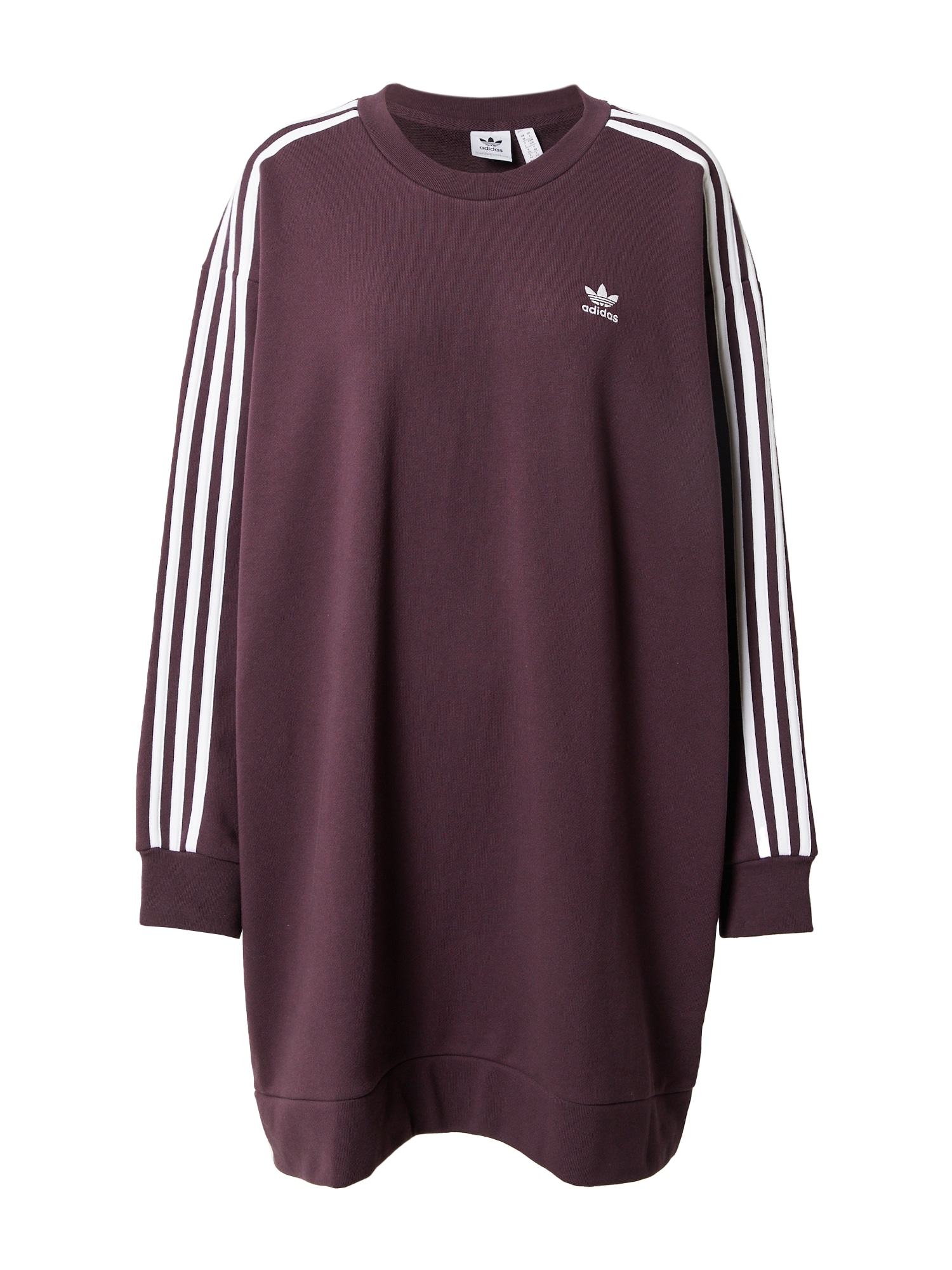 ADIDAS ORIGINALS Obleka  burgund / bela