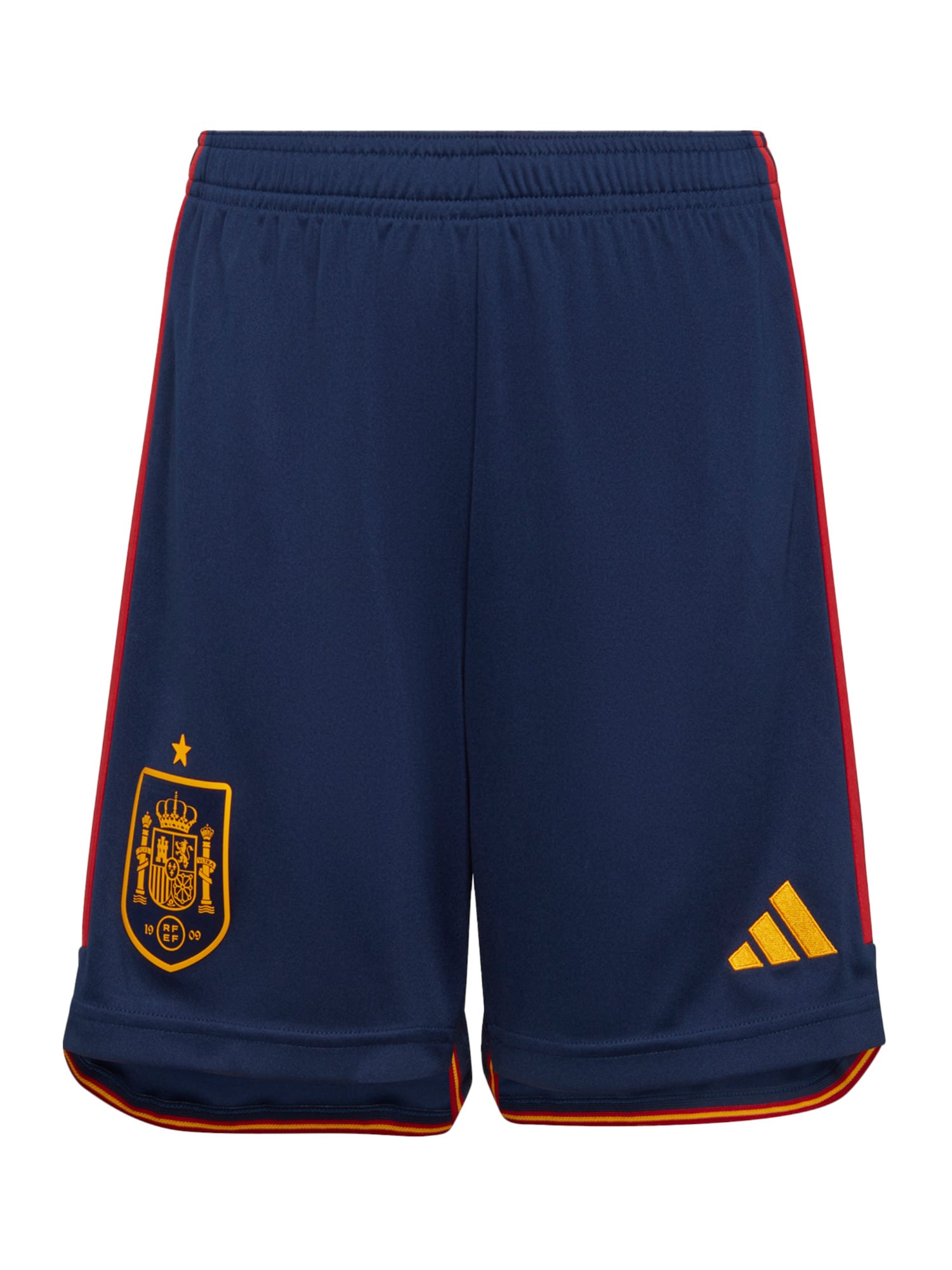 ADIDAS PERFORMANCE Športne hlače  mornarska / zlato-rumena / rdeča