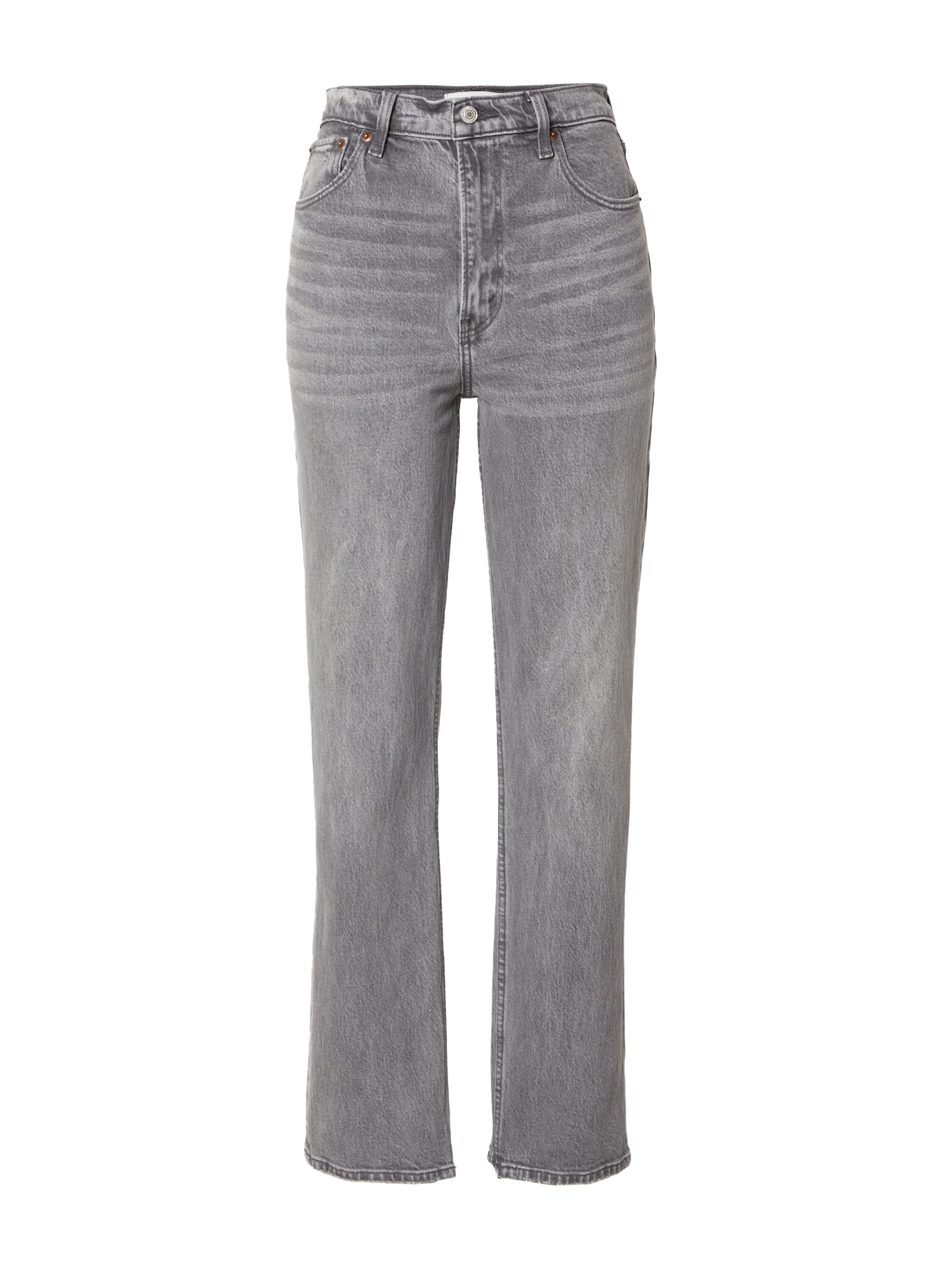 Abercrombie & Fitch Kavbojke  siv denim