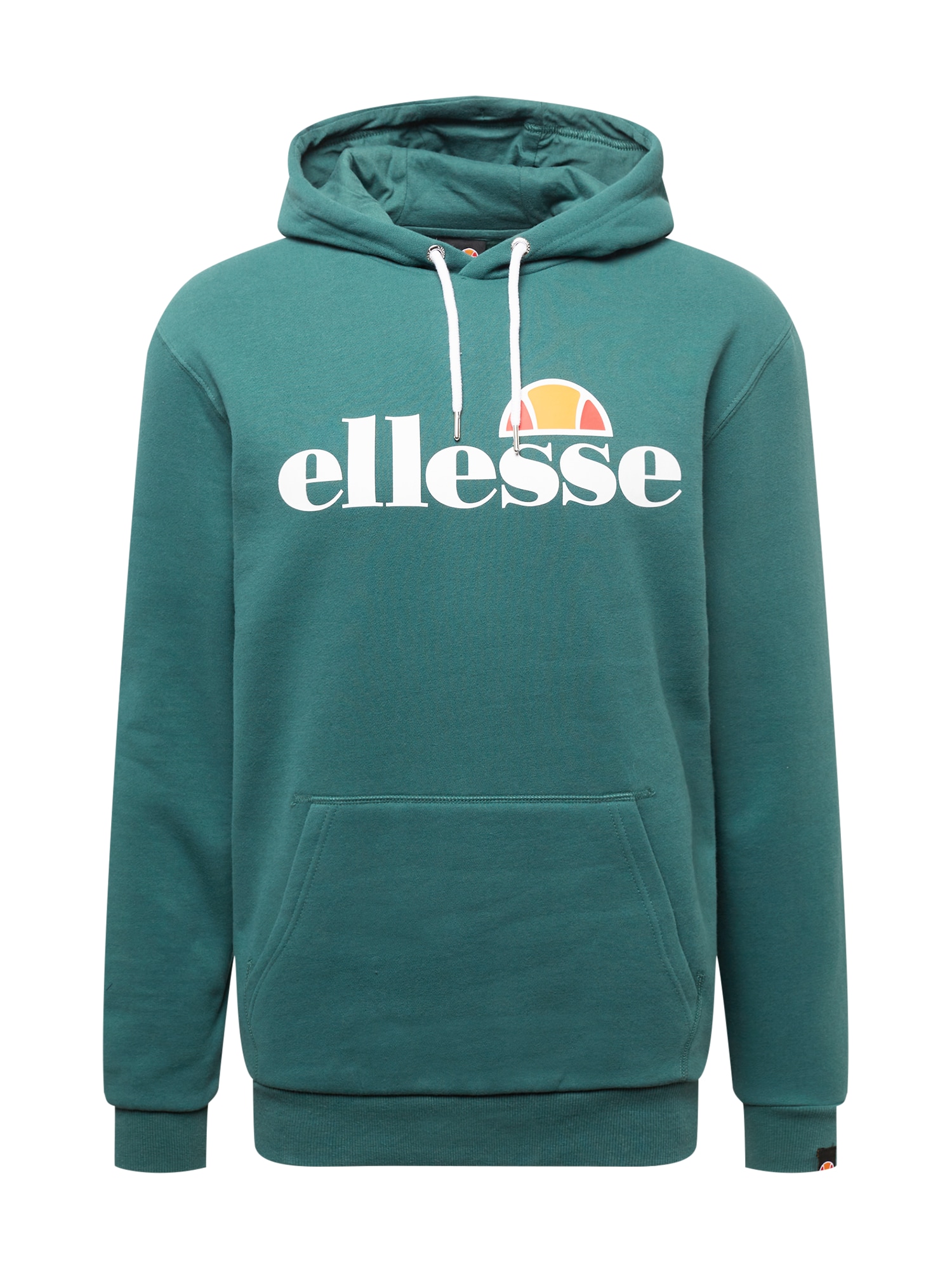 ELLESSE Majica 'Gottero'  temno zelena / oranžna / jastog / off-bela