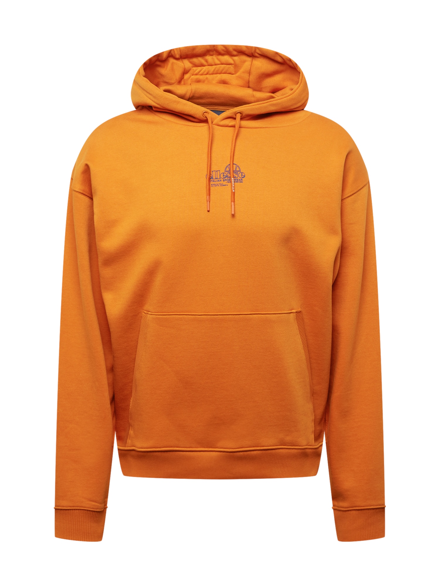 ELLESSE Majica 'Piattino'  temno liila / oranžna