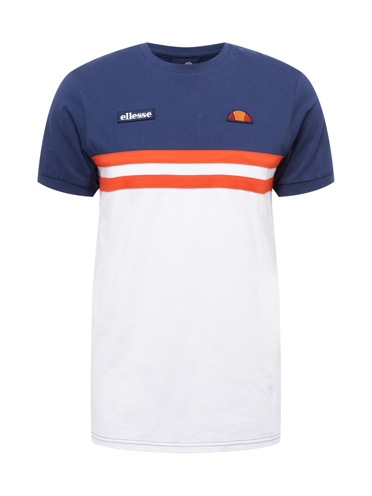 ELLESSE Majica 'Venire'  mornarska / oranžno rdeča / bela