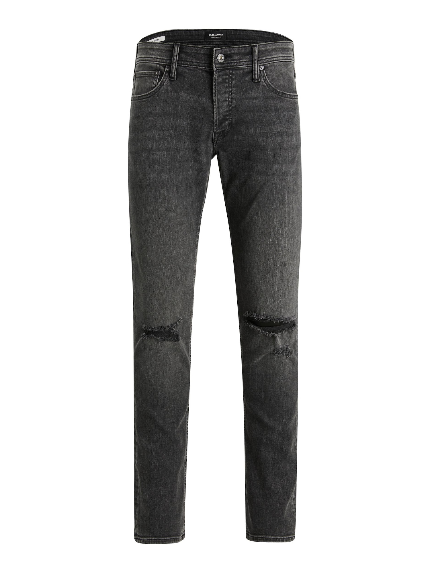 JACK & JONES Kavbojke 'GLENN'  črn denim