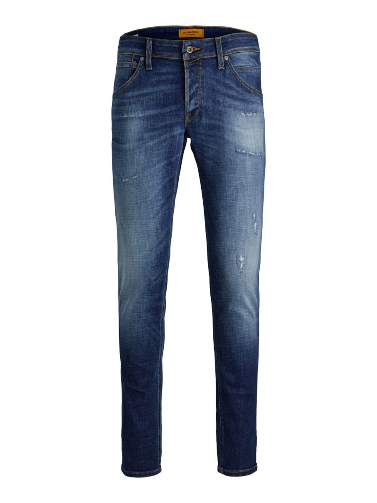 JACK & JONES Kavbojke 'Glenn Fox'  moder denim