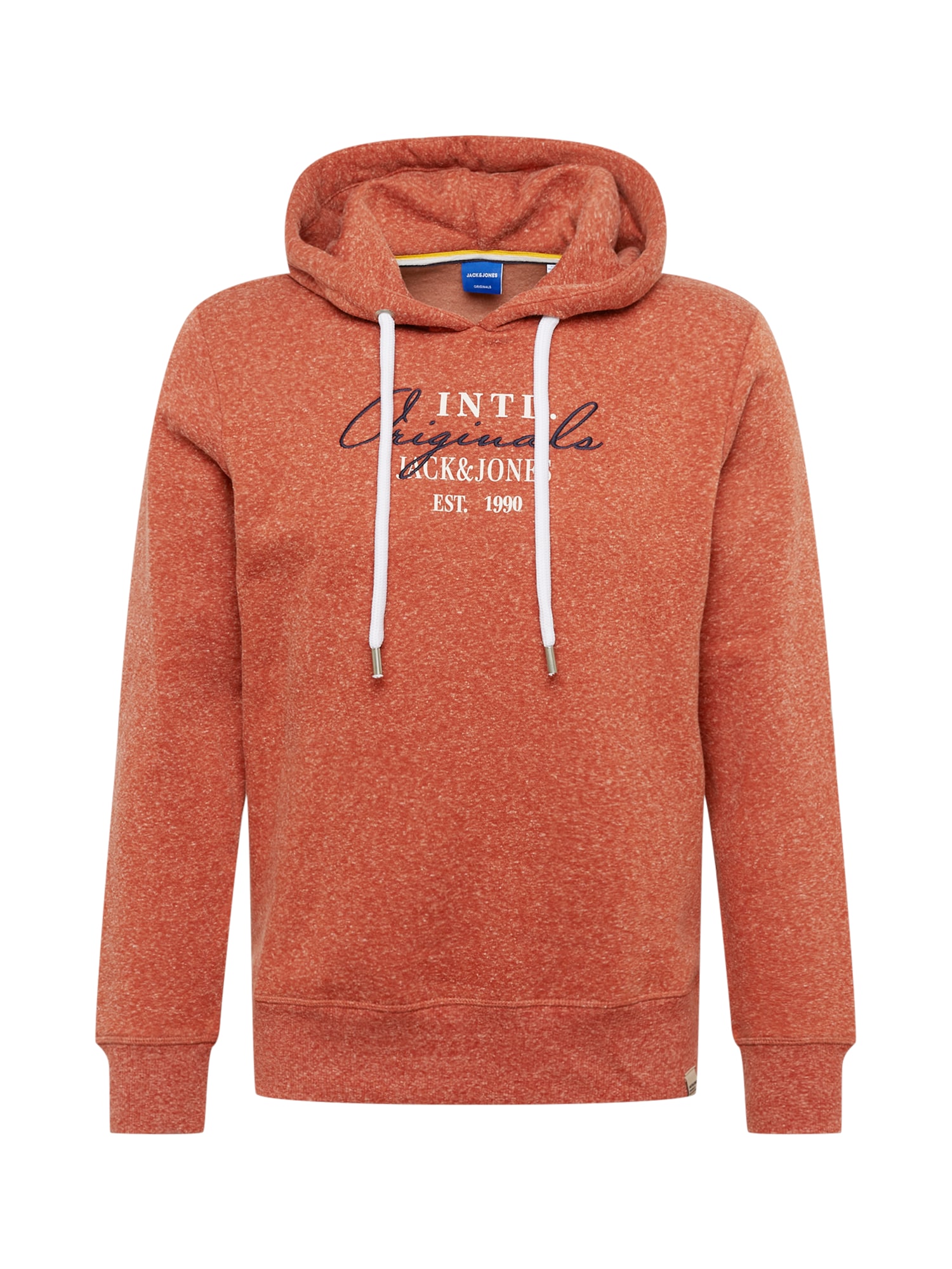 JACK & JONES Majica 'Willow'  večbarvno oranžna / črna / bela