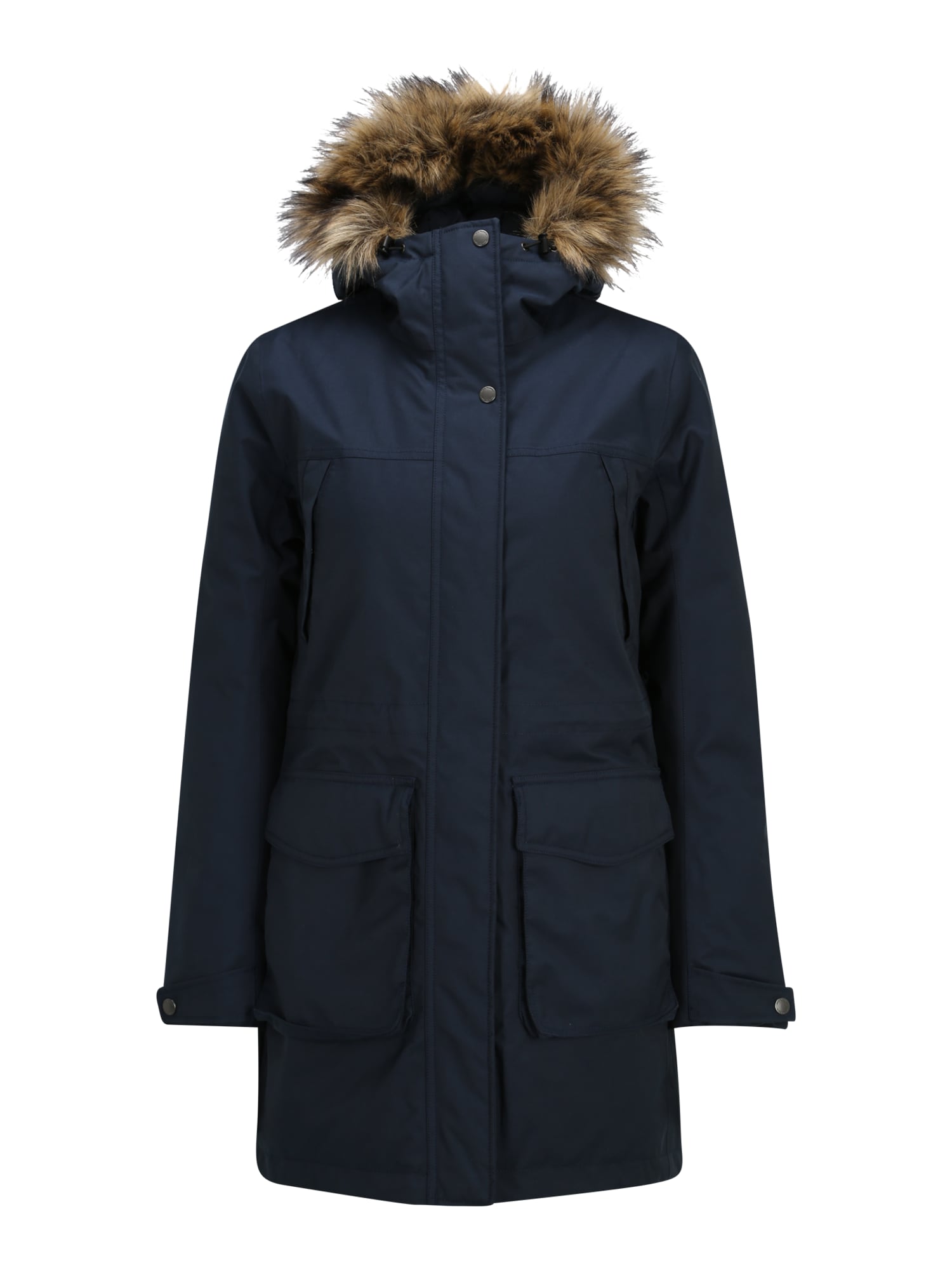 JACK WOLFSKIN Zunanja jakna 'WINTERFROST'  mornarska