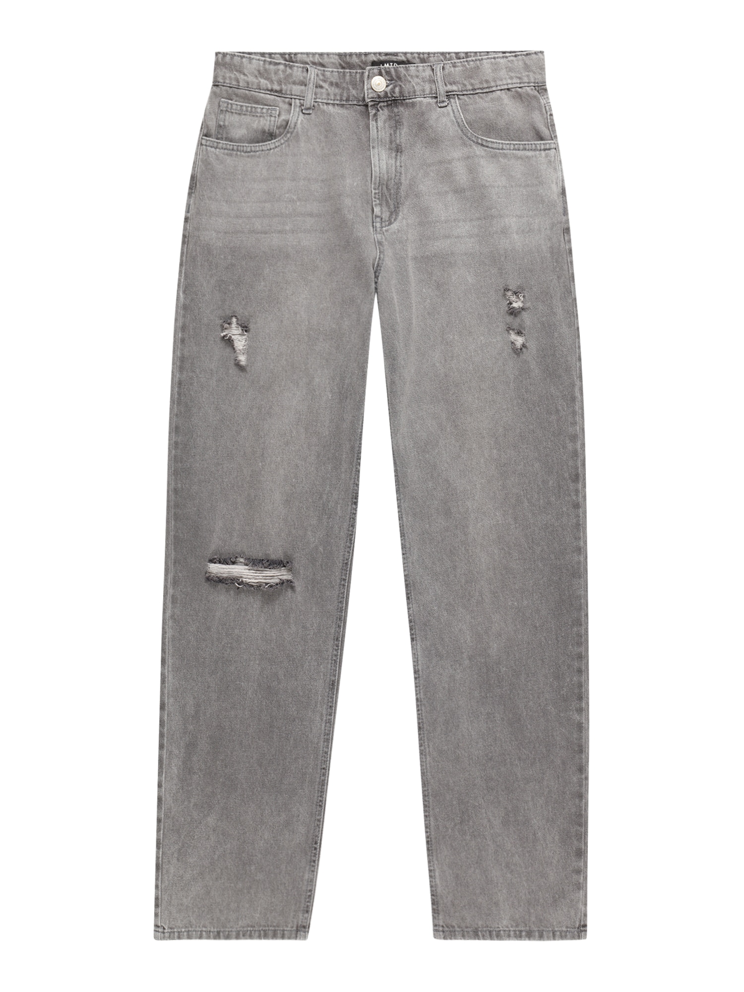 LMTD Kavbojke 'GRIZZA'  siv denim