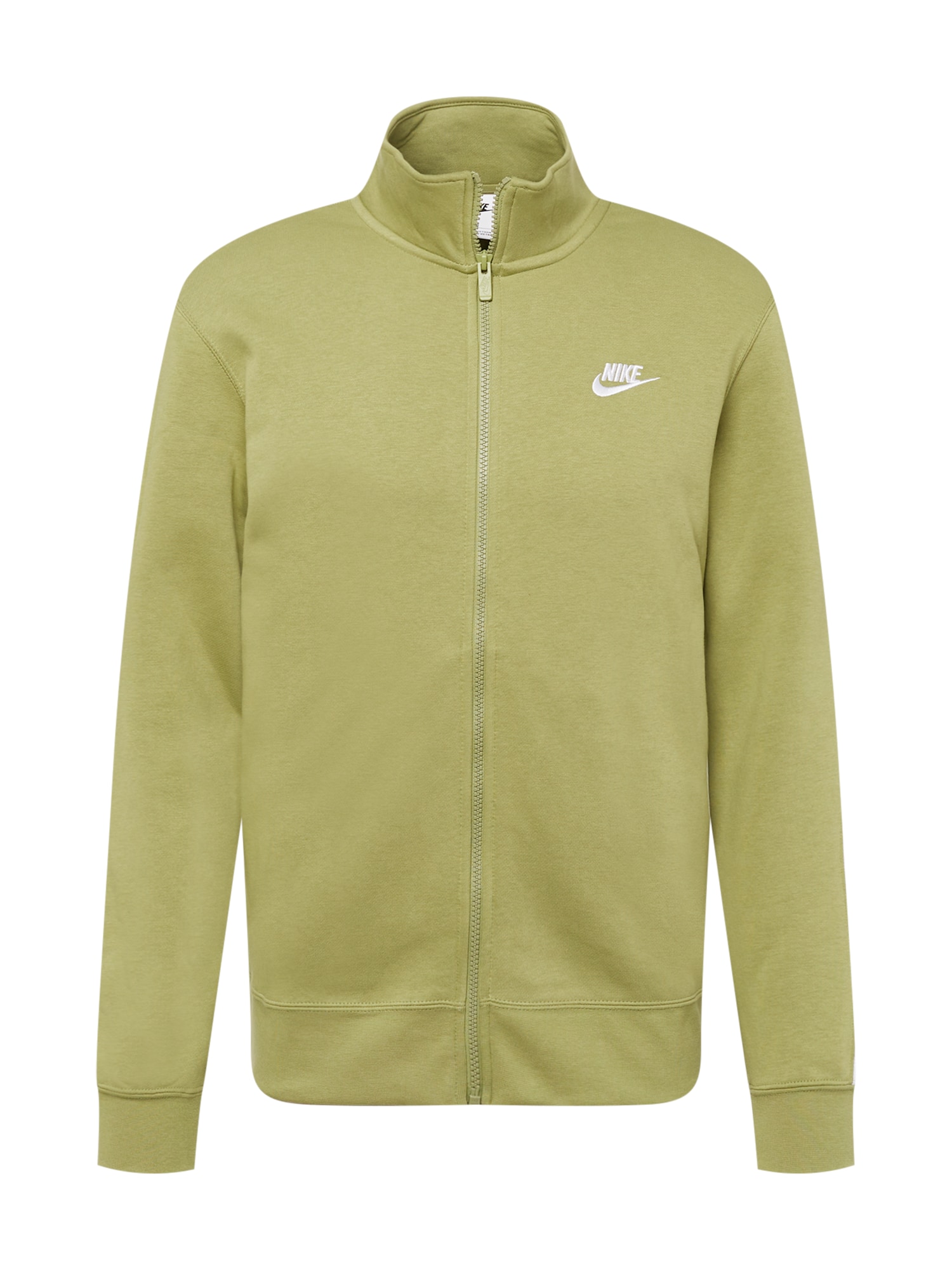 Nike Sportswear Jopa na zadrgo  oliva / bela