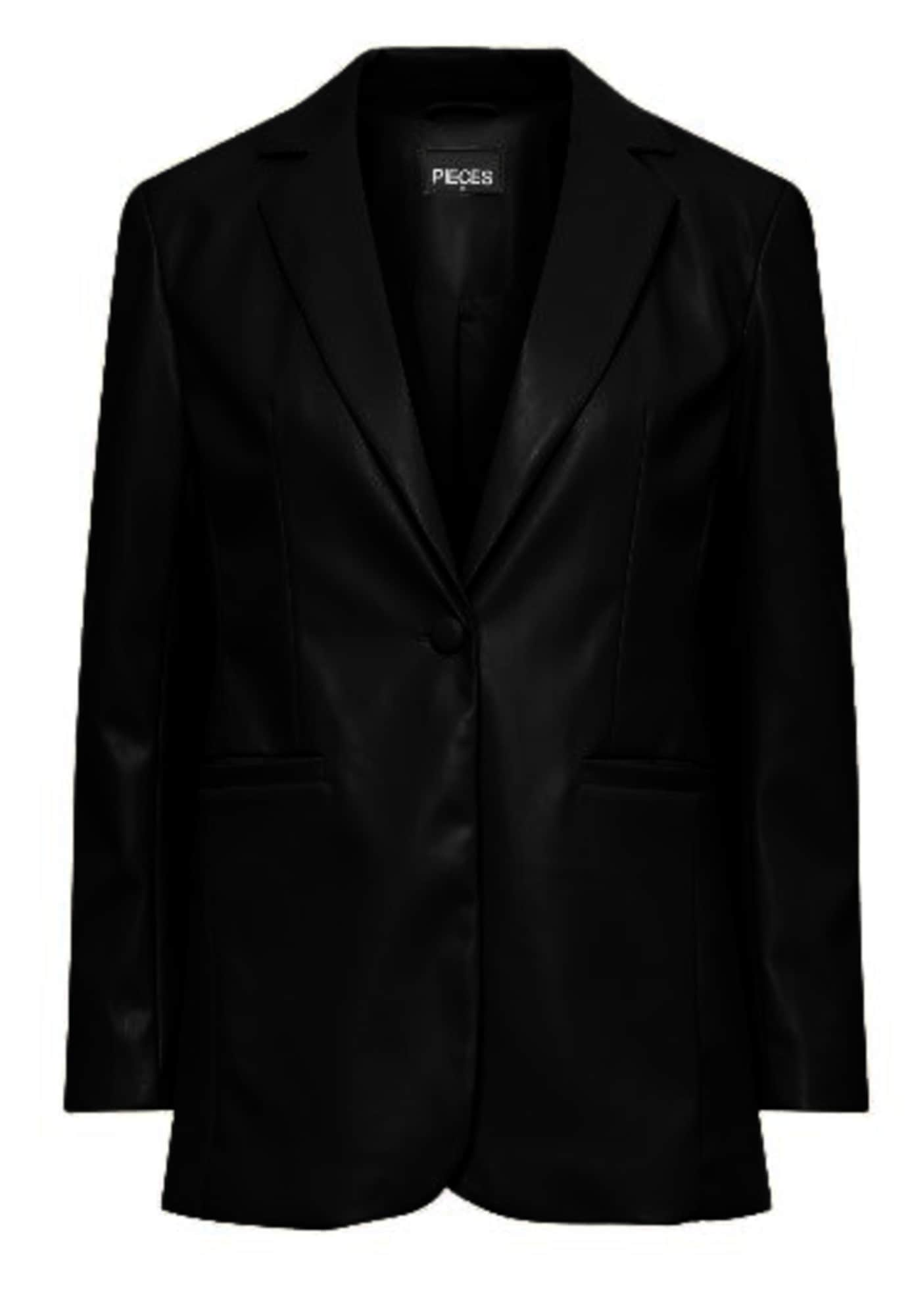 PIECES Blazer 'NICOLE'  črna