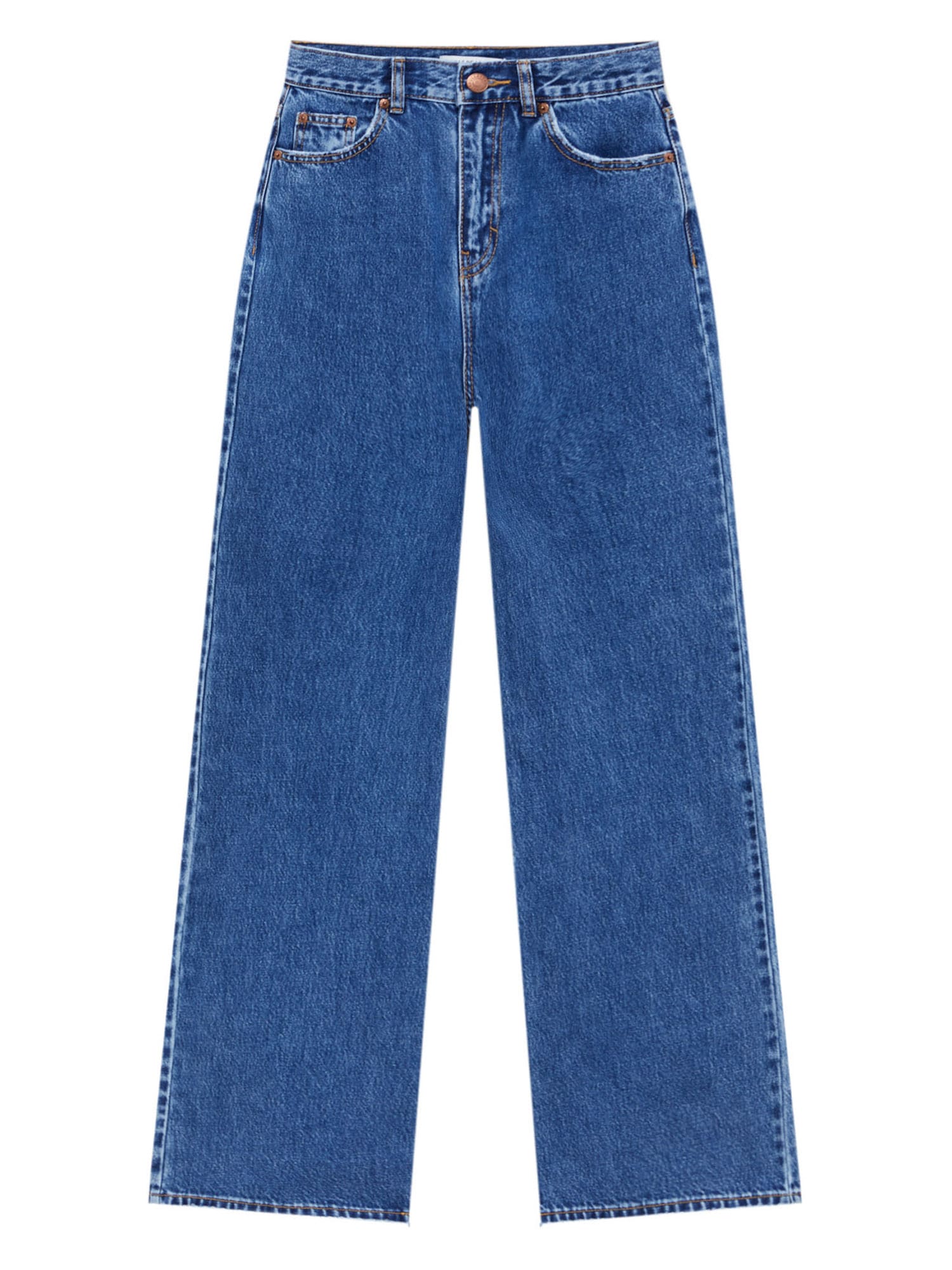 Pull&Bear Kavbojke  moder denim