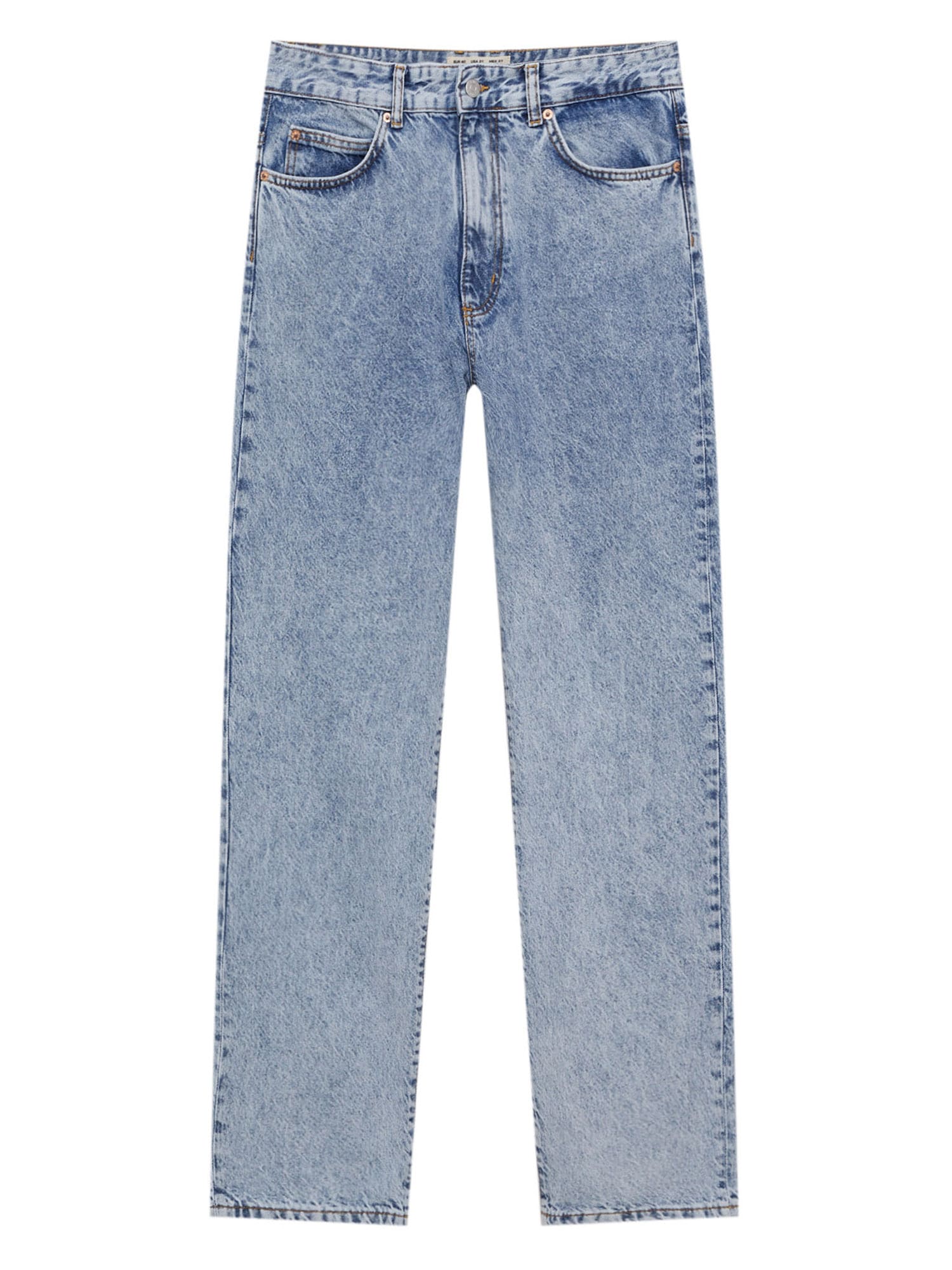 Pull&Bear Kavbojke  moder denim