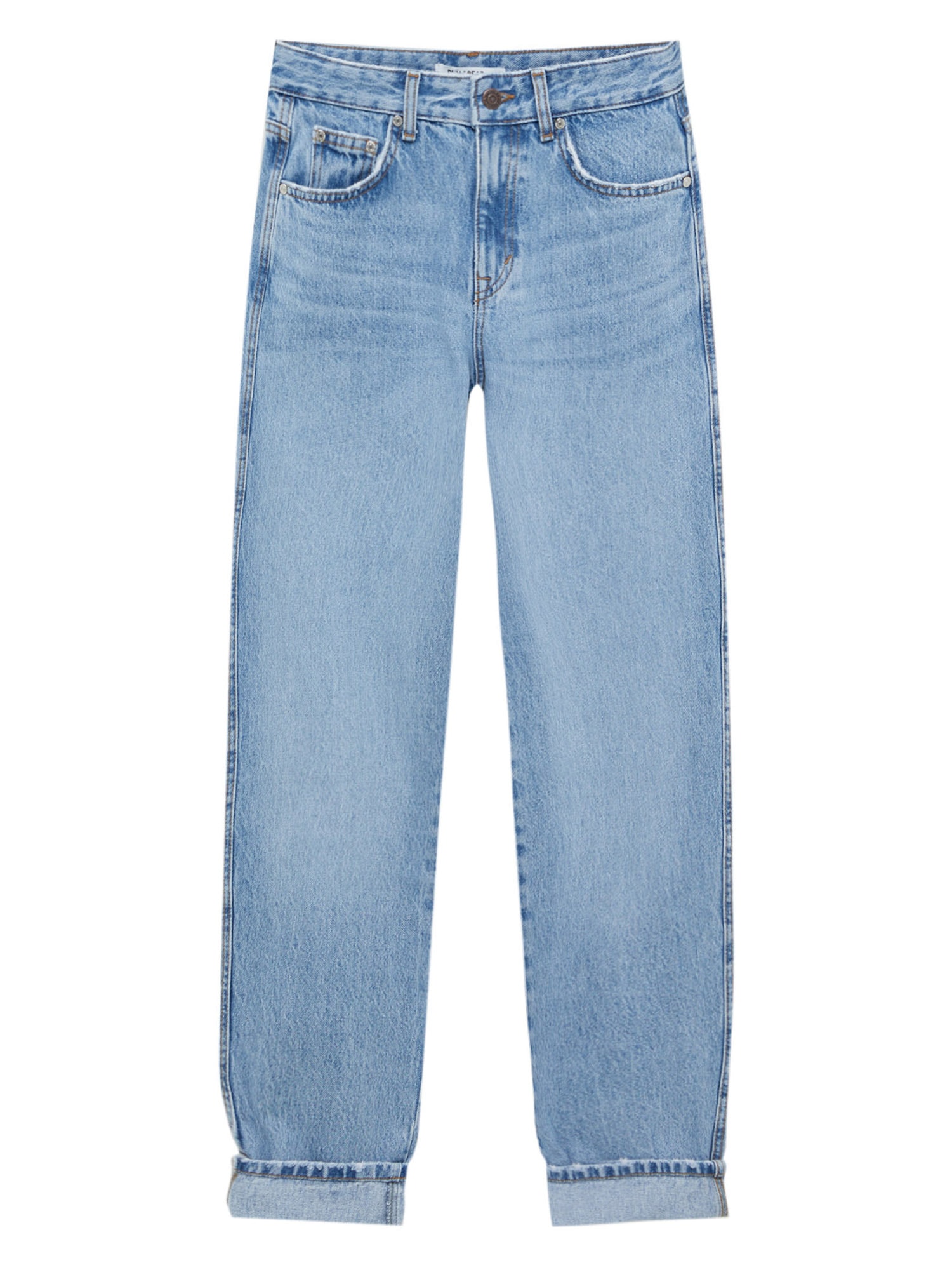 Pull&Bear Kavbojke  moder denim