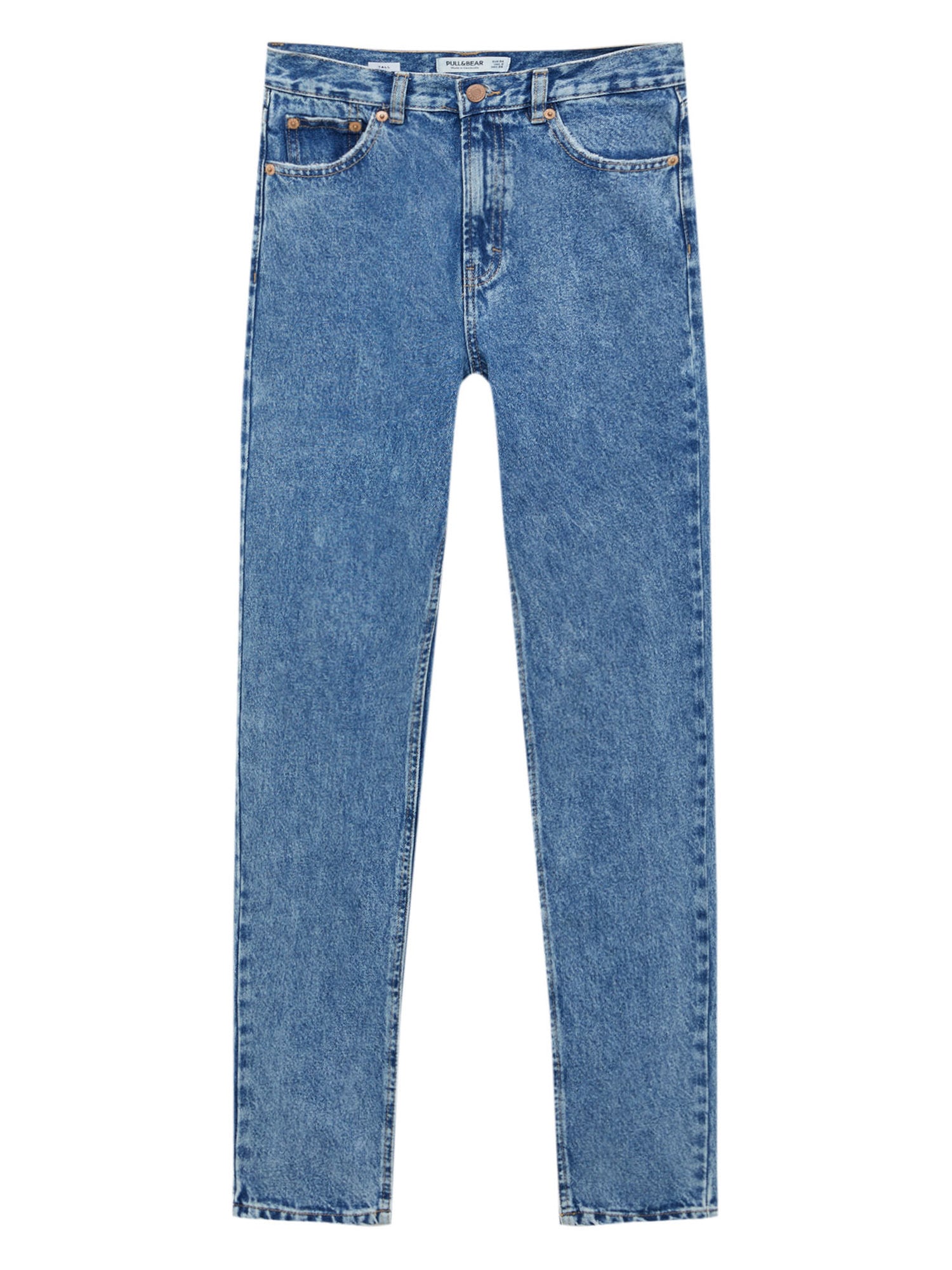 Pull&Bear Kavbojke  moder denim