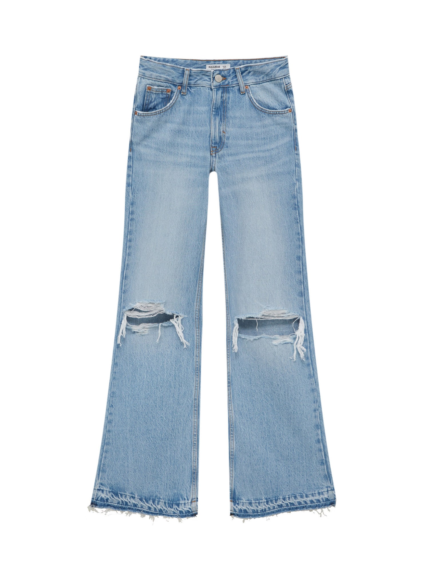 Pull&Bear Kavbojke  moder denim