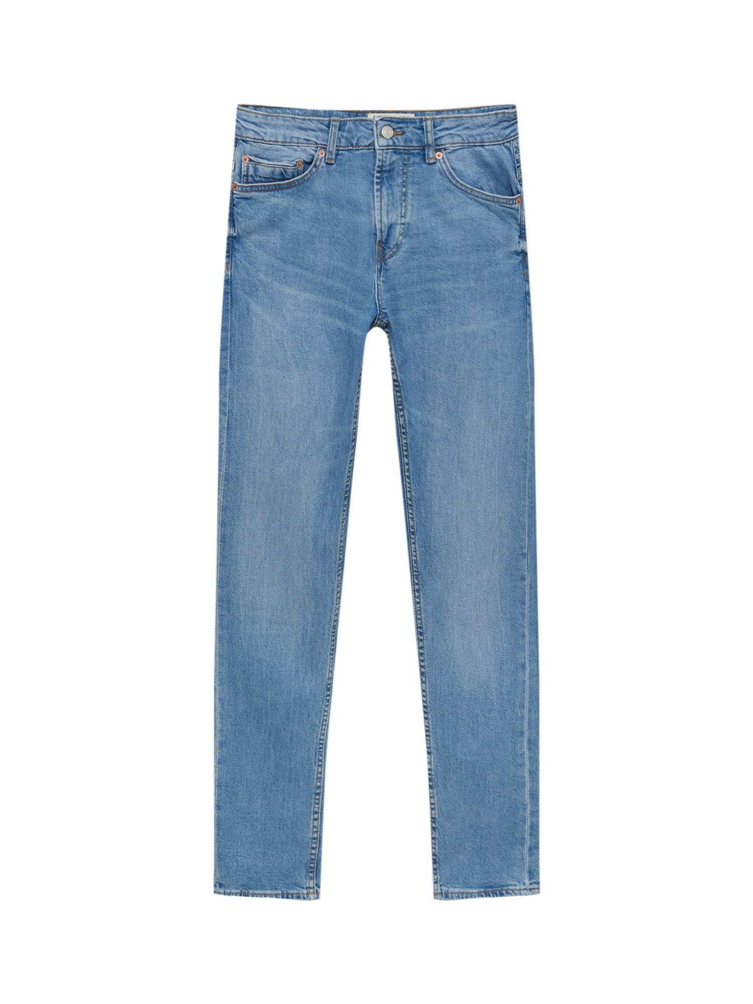 Pull&Bear Kavbojke  moder denim