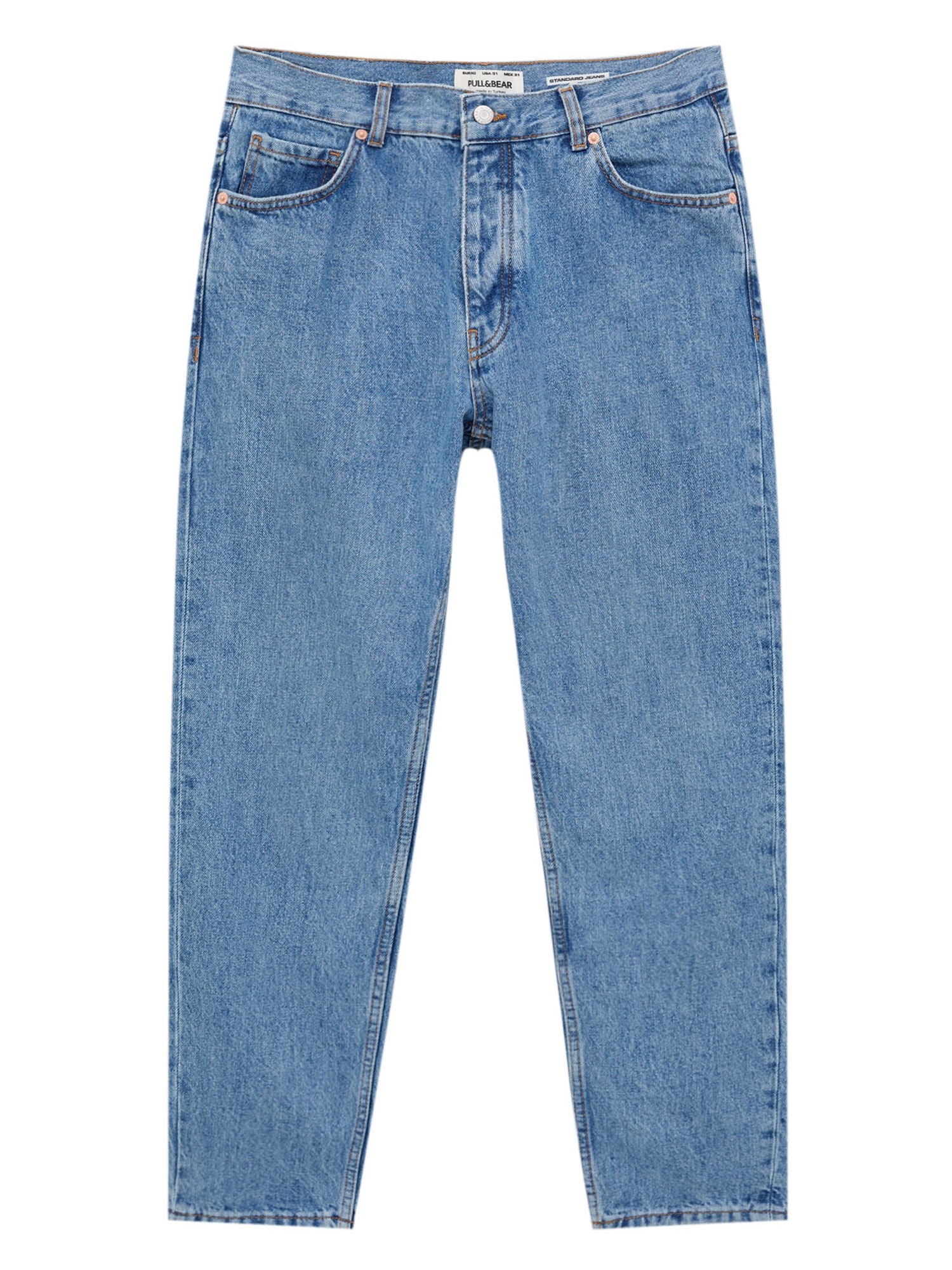 Pull&Bear Kavbojke  moder denim