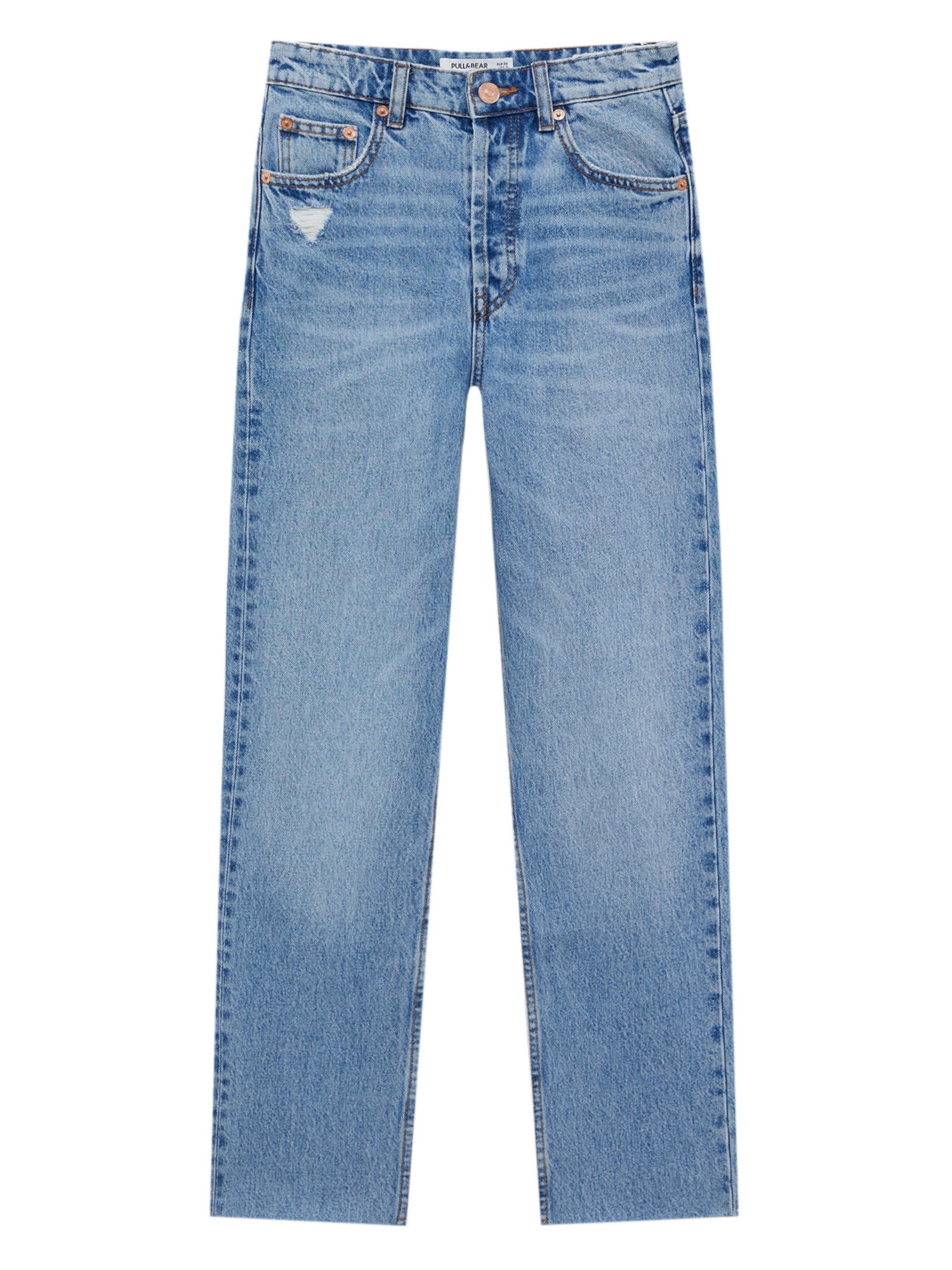 Pull&Bear Kavbojke  moder denim