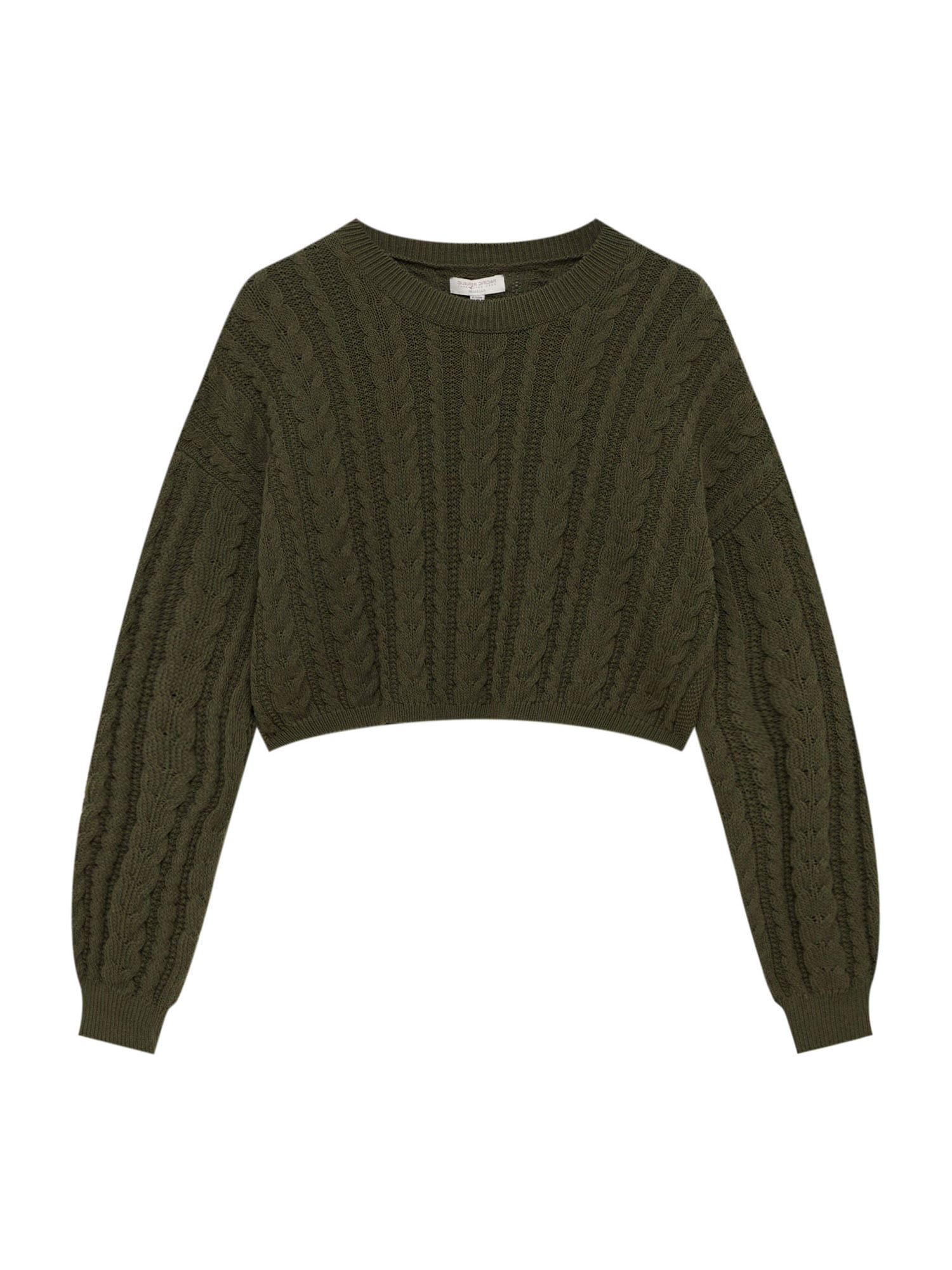 Pull&Bear Pulover  kaki