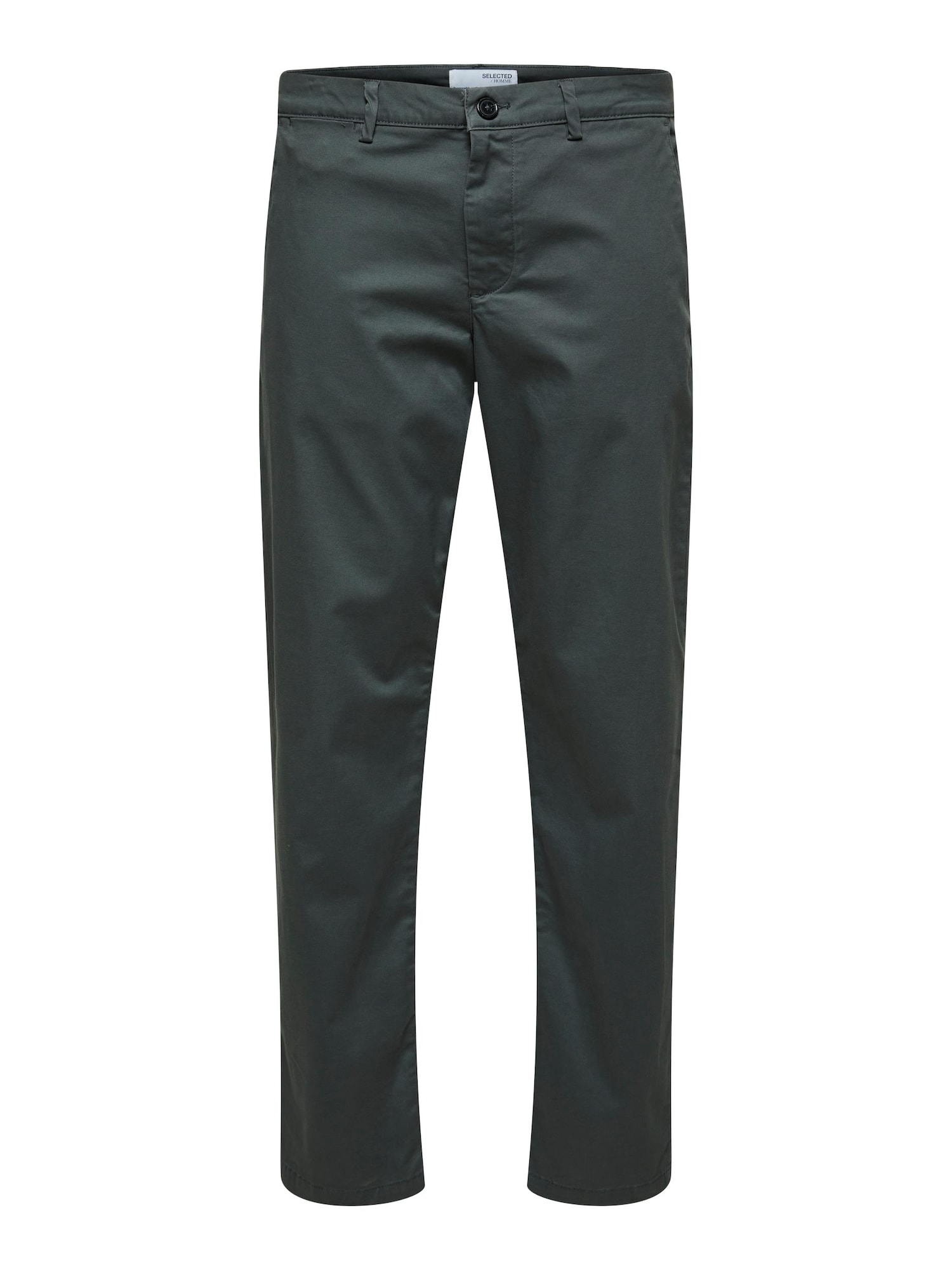SELECTED HOMME Chino hlače 'New Miles'  bazaltno siva