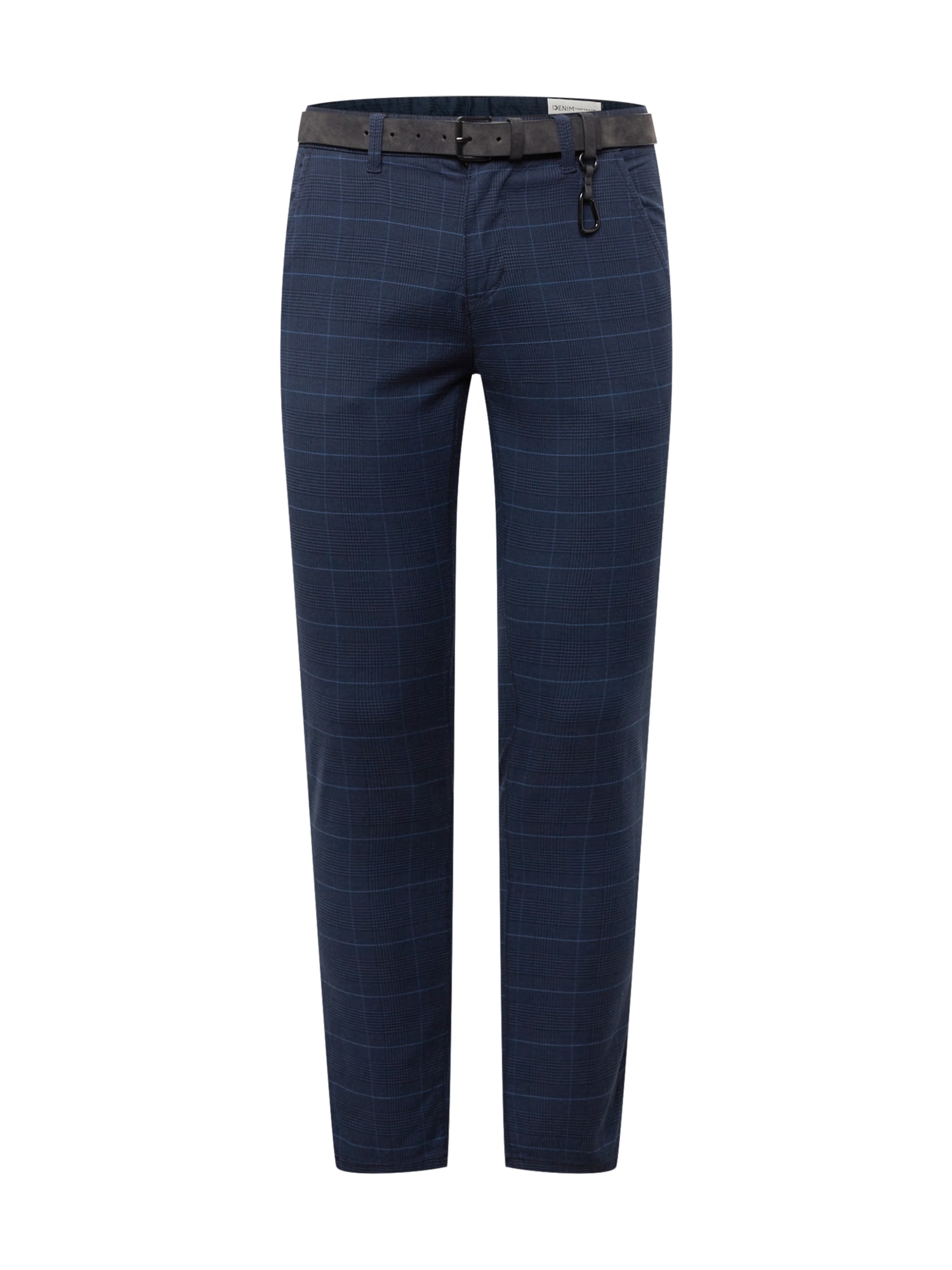 TOM TAILOR DENIM Chino hlače  modra / temno modra