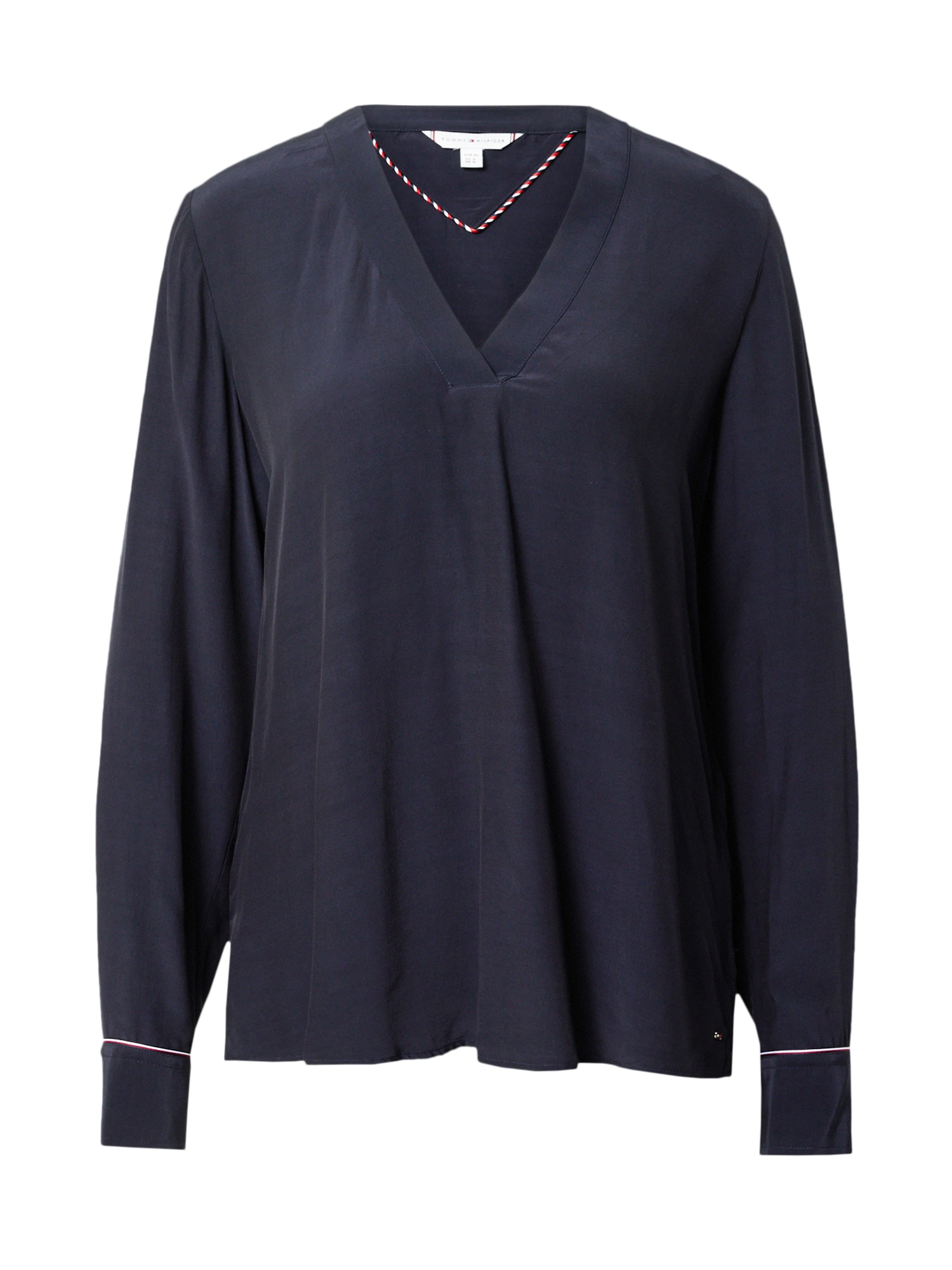 TOMMY HILFIGER Bluza  marine / rdeča / bela