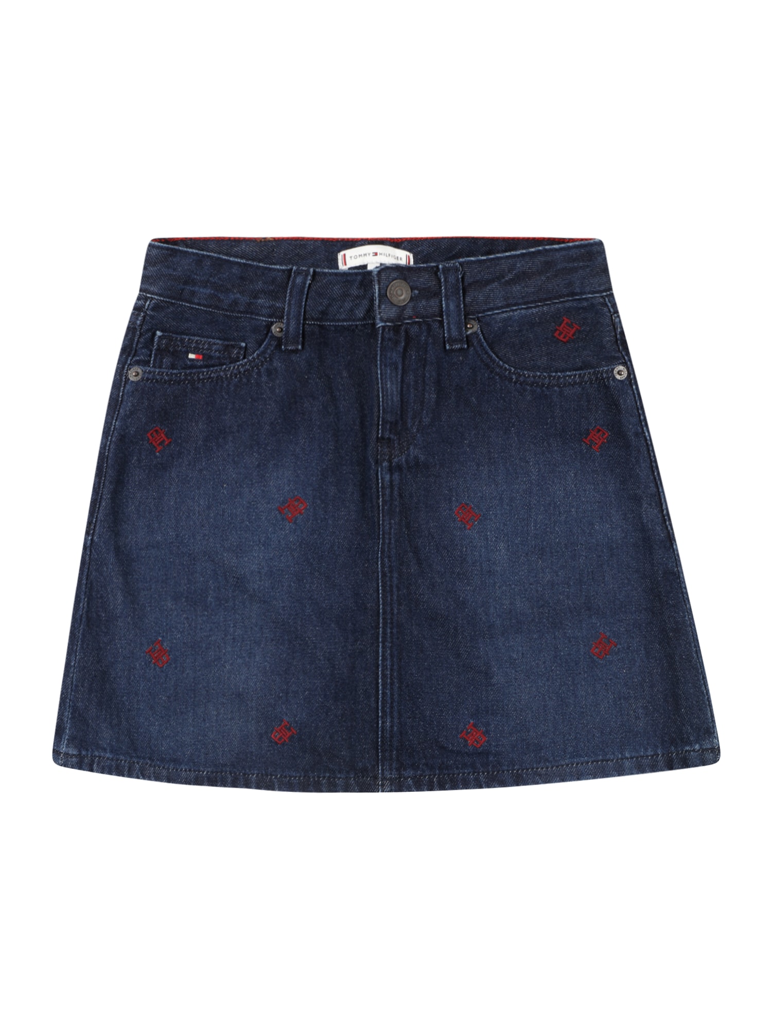 TOMMY HILFIGER Krilo  moder denim / rdeča