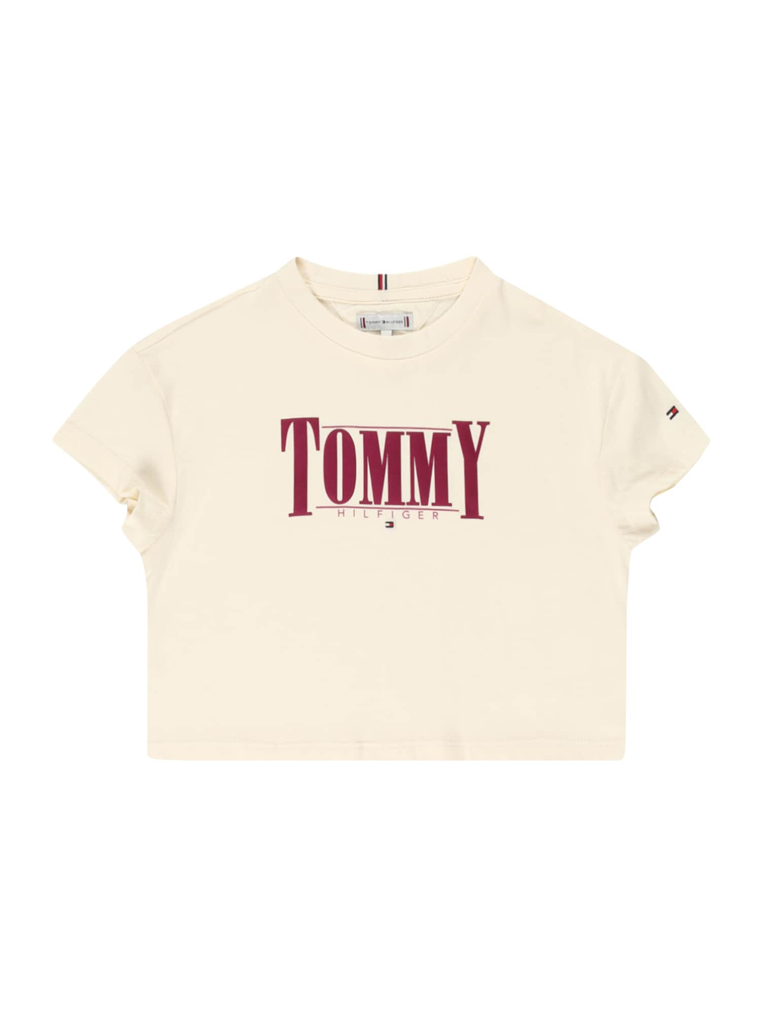 TOMMY HILFIGER Majica  bež / magenta