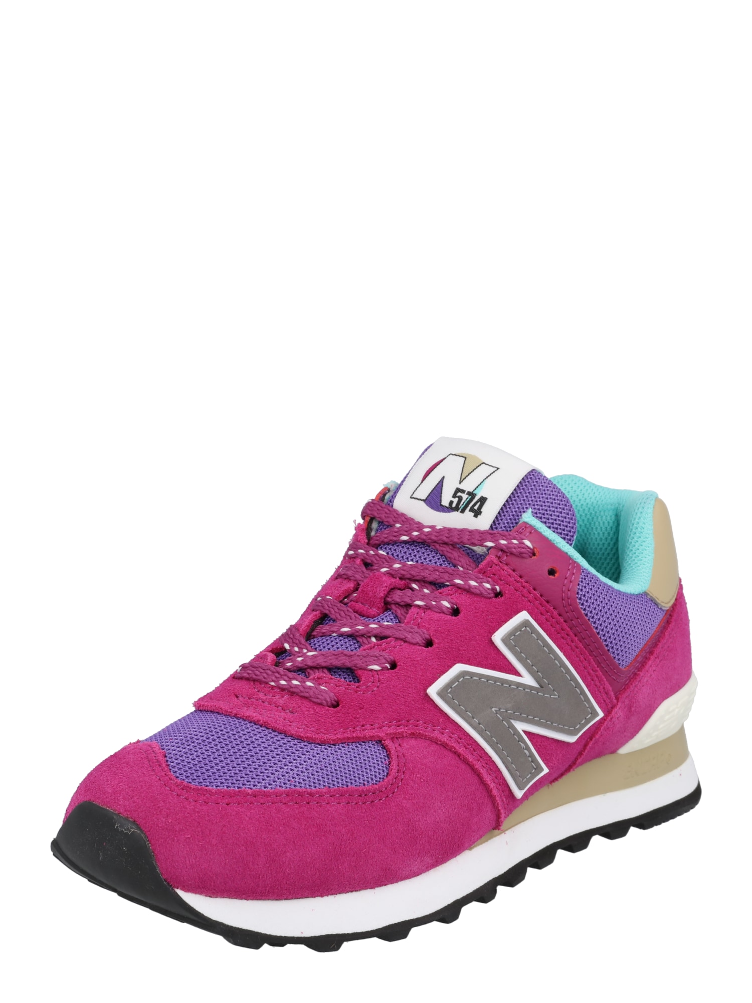 new balance Nizke superge  pesek / barva blata / temno liila / magenta