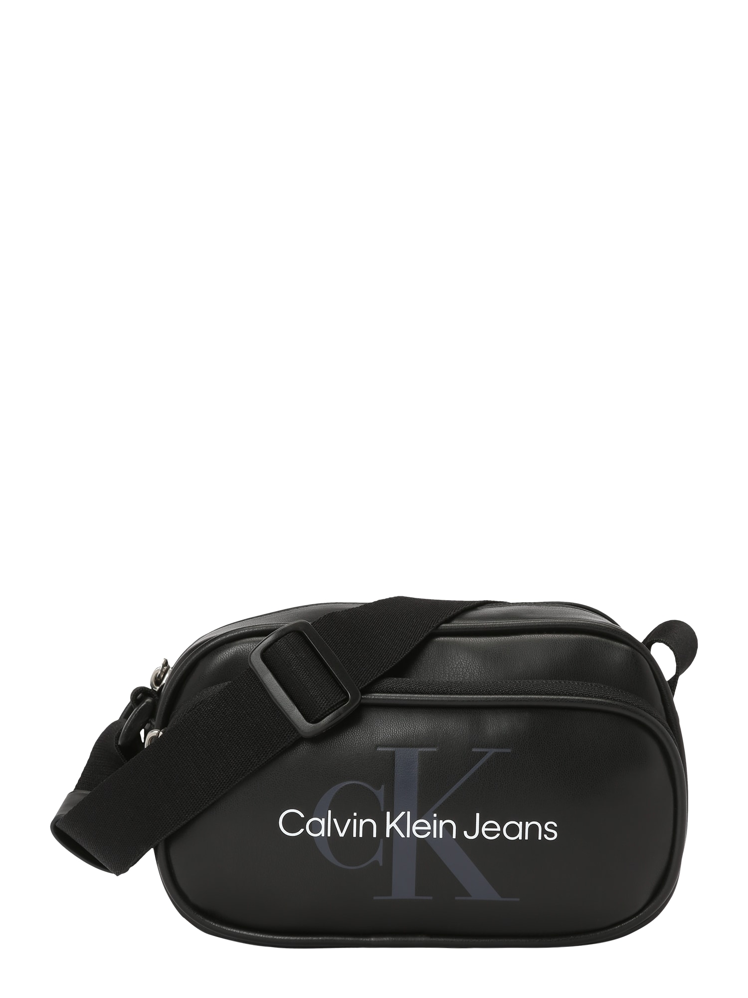 Calvin Klein Jeans Torba za čez ramo  črna / bela