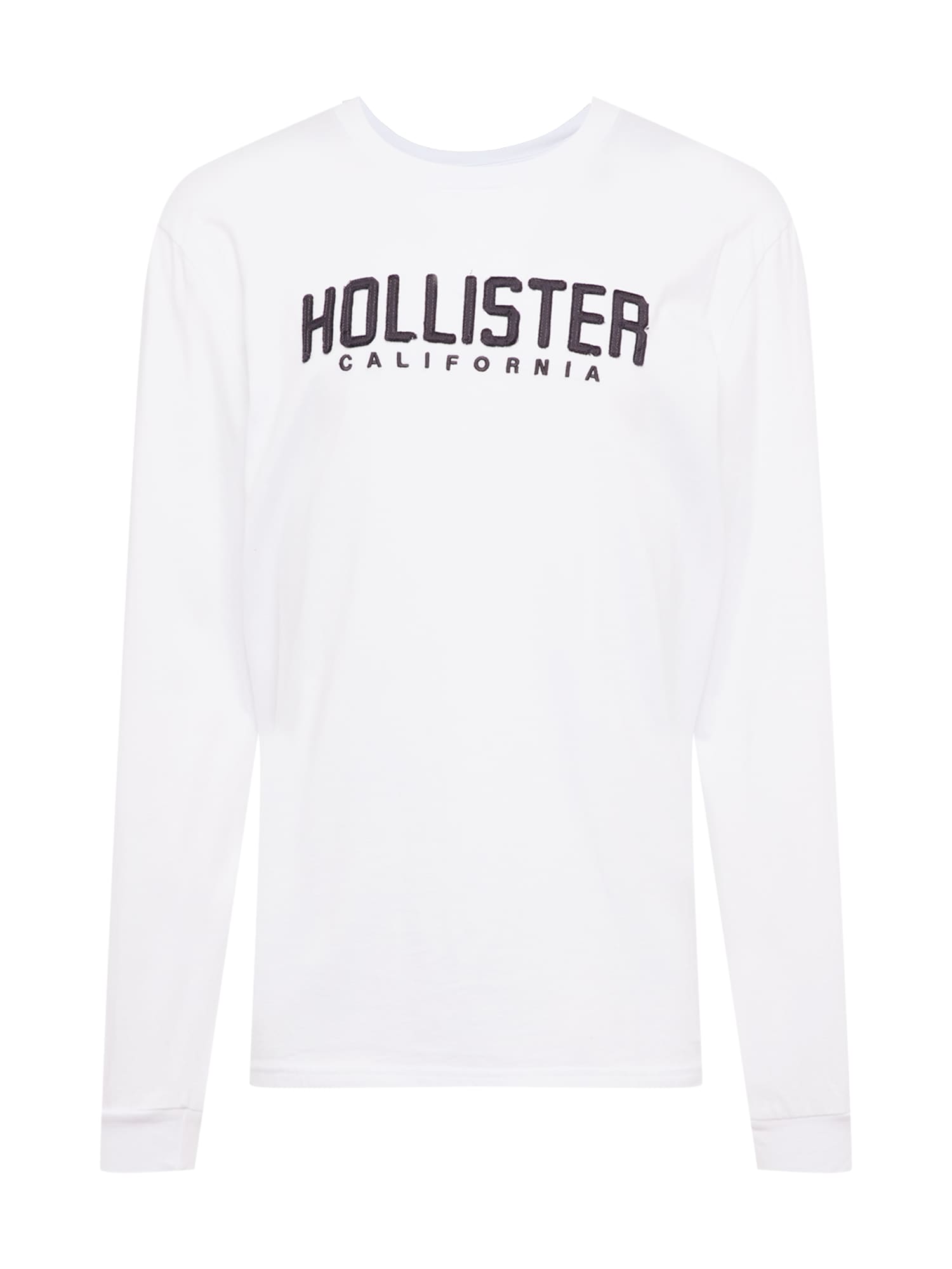 HOLLISTER Majica  črna / bela