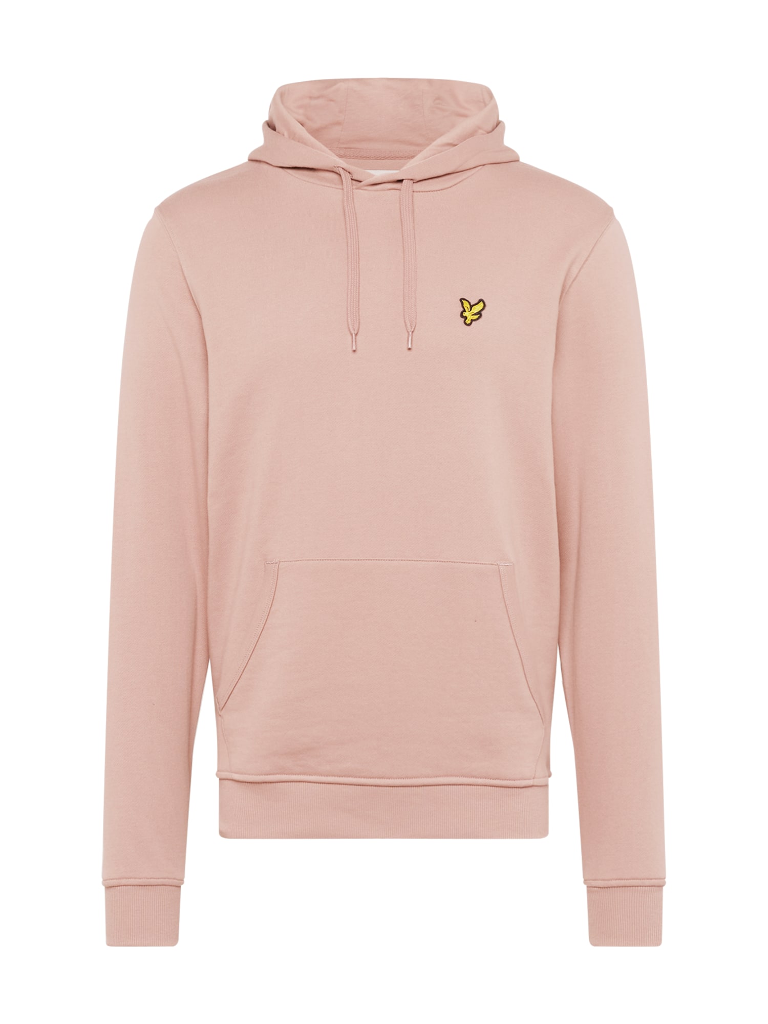 Lyle & Scott Majica  rumena / pastelno roza / črna